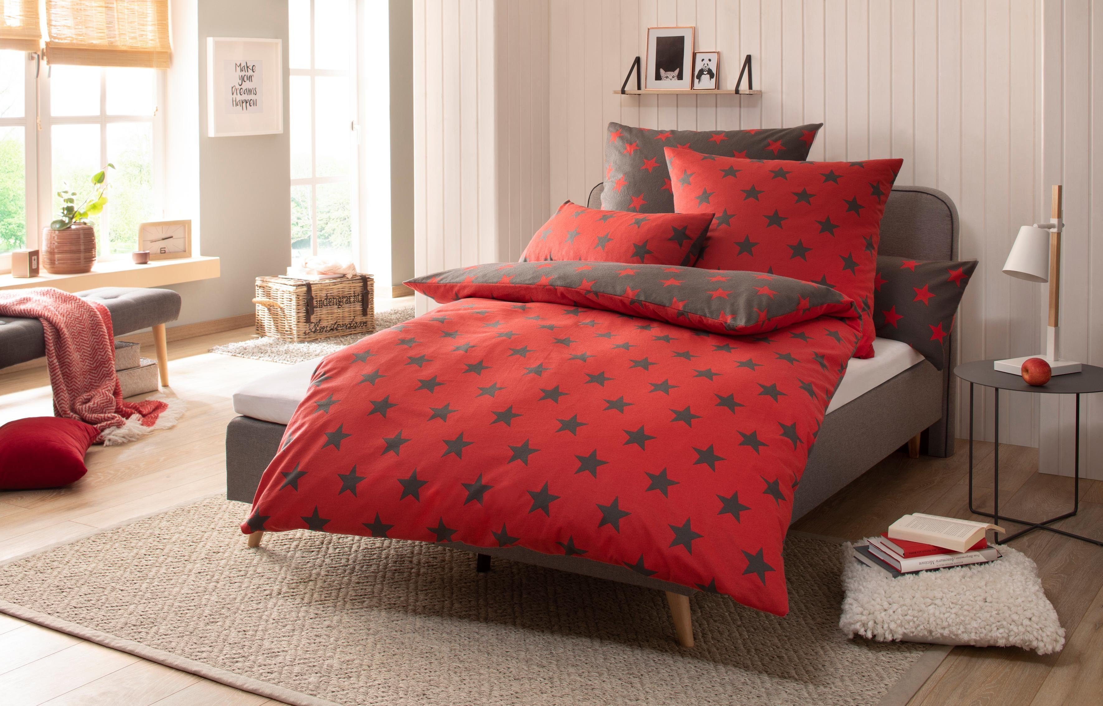 my home Wendebettwäsche STELLA, Polycotton recycelt, günstig online kaufen