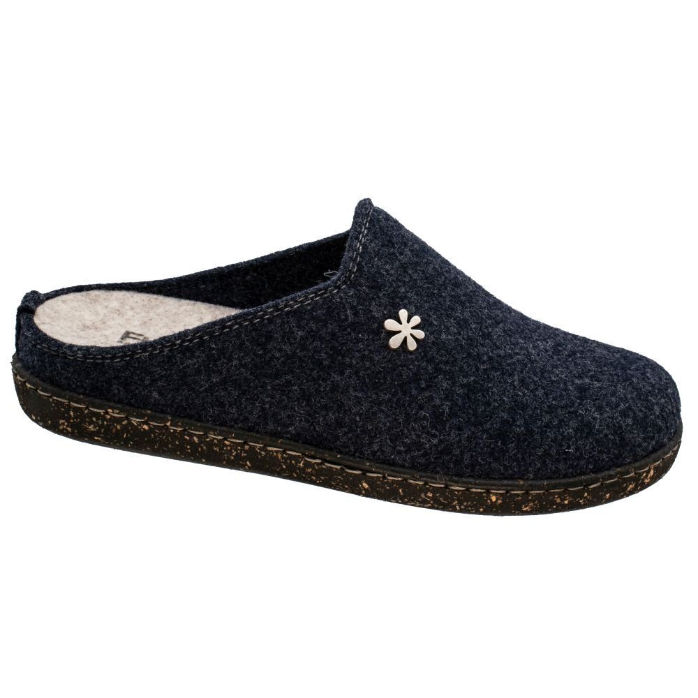 Fischer-Markenschuh Pantolette Jeansblau (501)