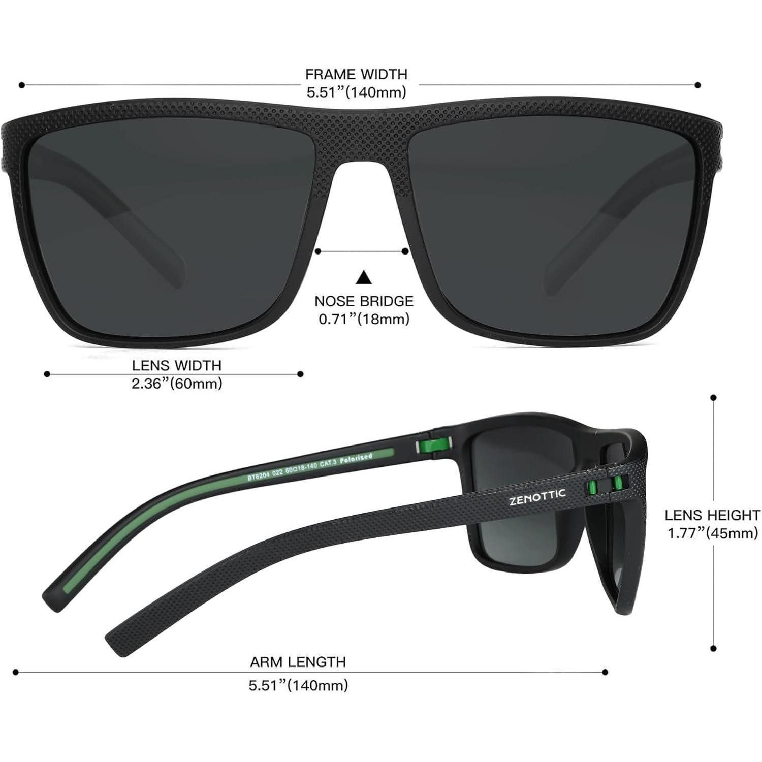 LuxusKollektion Sonnenbrille Polarisierte Sonnenbrille Herren TR90 Rahmen U günstig online kaufen