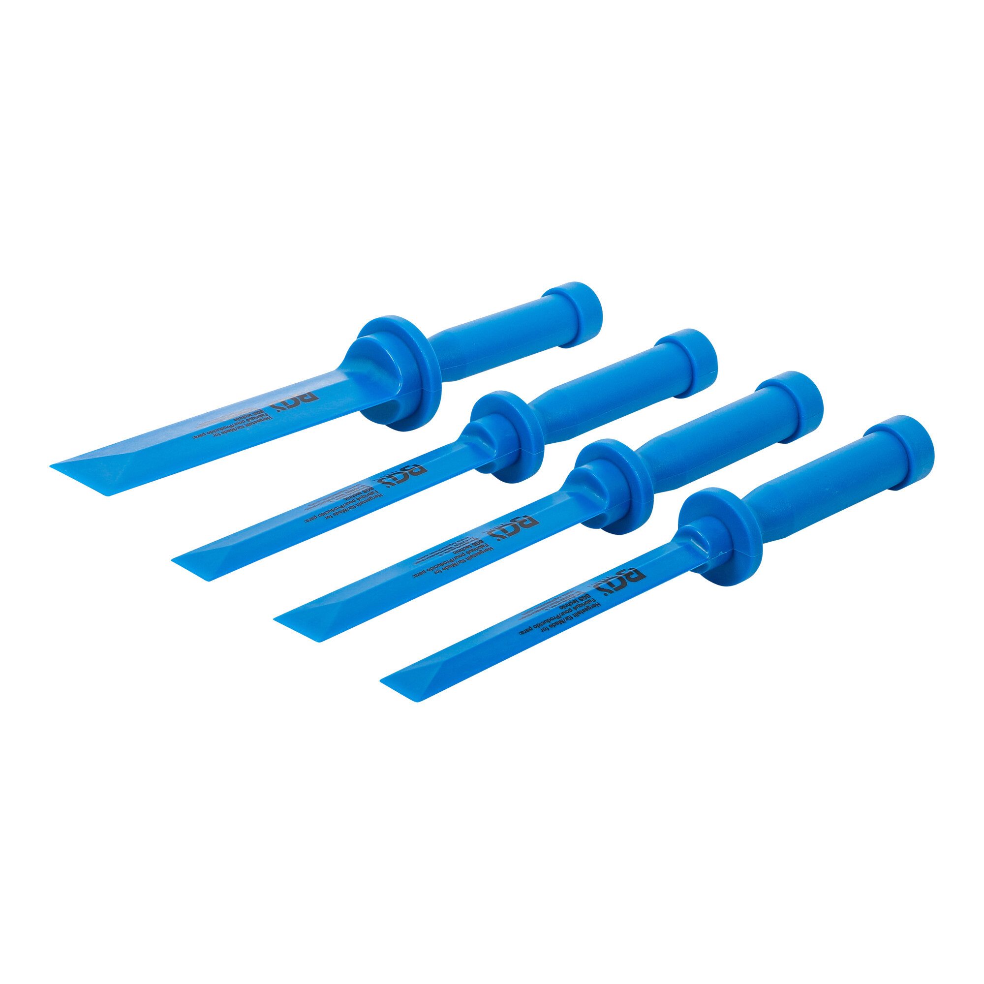 BGS technic Farbschaber BGS Kunststoff-Schaber-Satz 19 - 22 - 25 - 38 mm breit 4 teilig