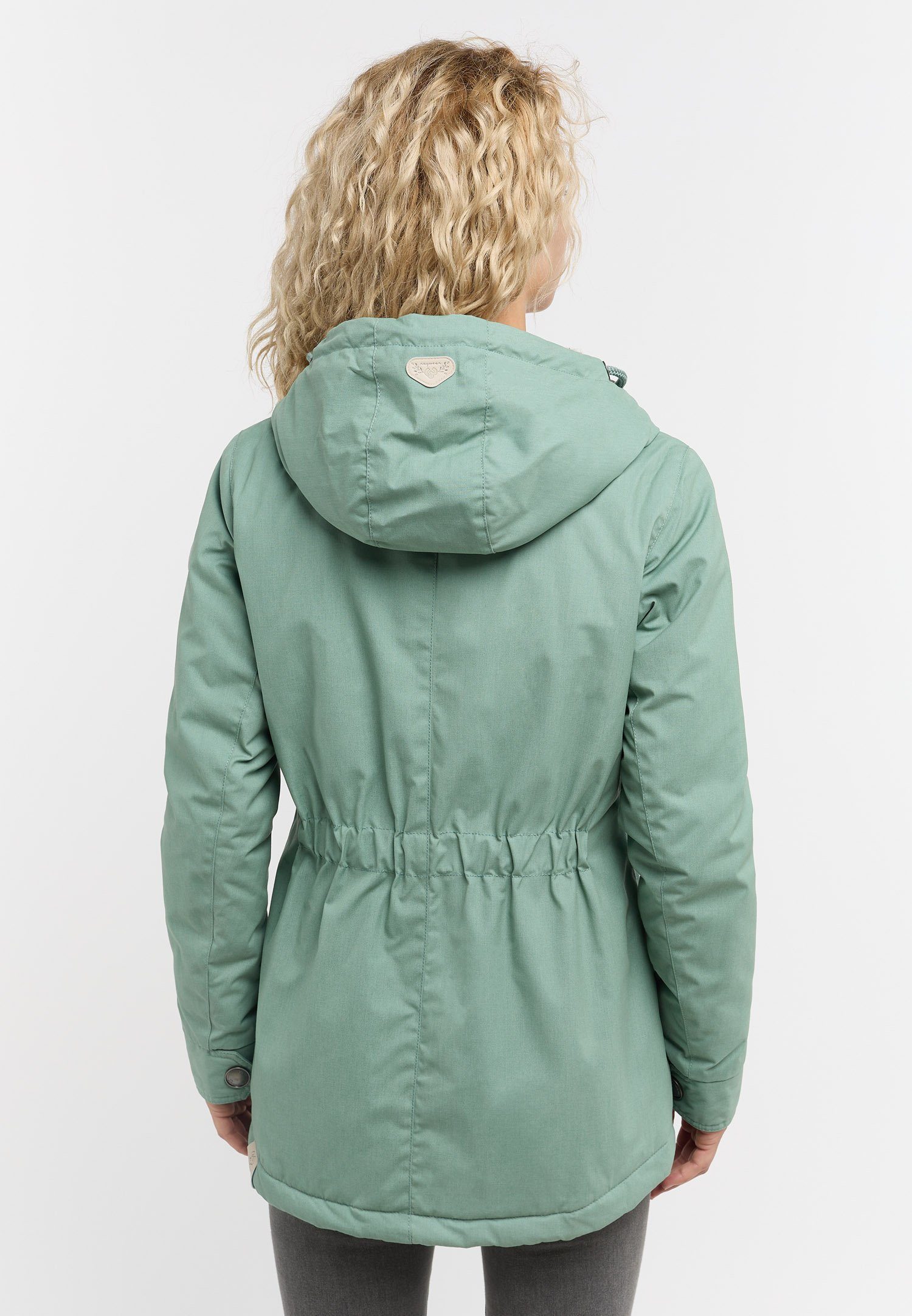 Ragwear Allwetterjacke MONADDE & Vegane GREEN Nachhaltige DUSTY Mode