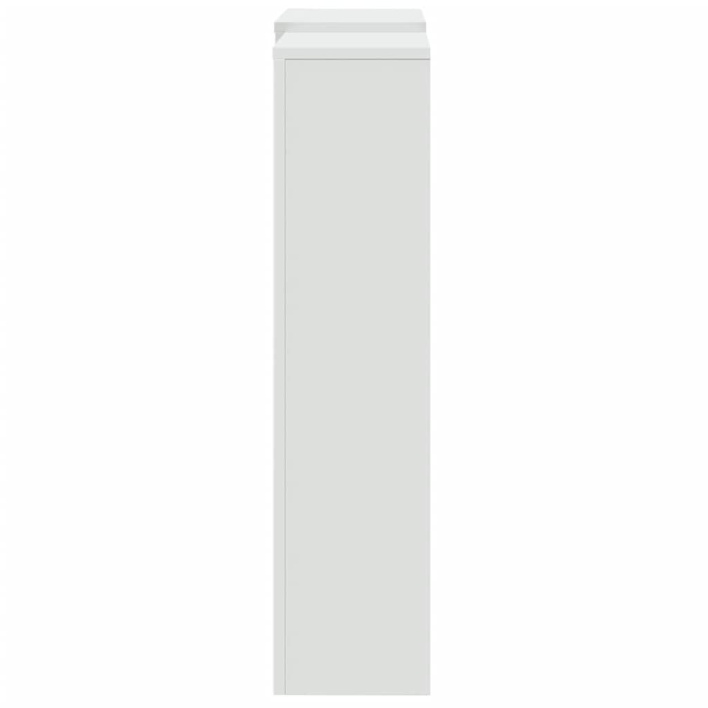 vidaXL Heizkörper-Wäschetrockner Heizkörperverkleidung Weiß 205x21,5x83,5 cm Holzwerkstoff