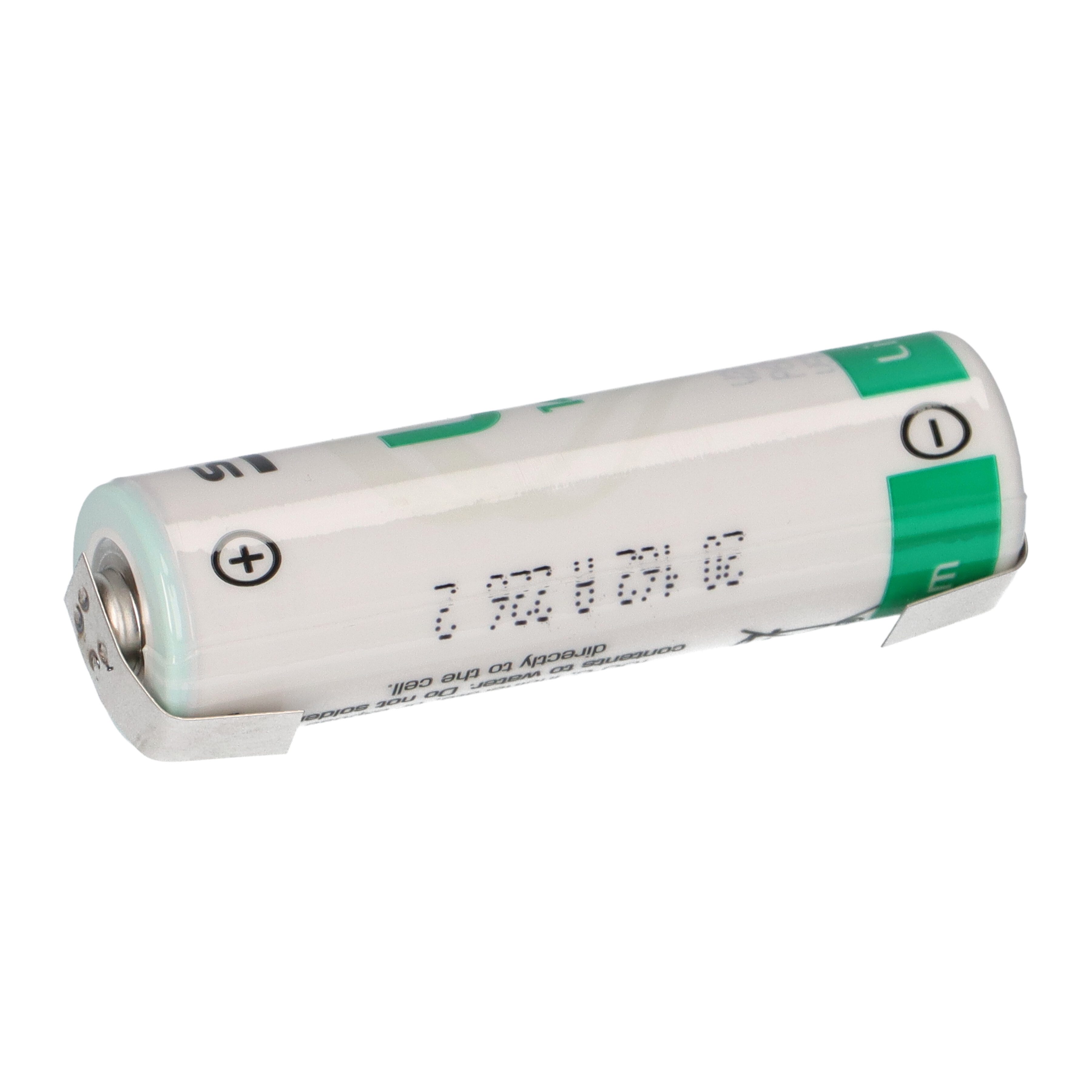Saft Saft Lithium 3,6V Batterie LS14500 AA-Zelle Lötfahne U-Form Batterie