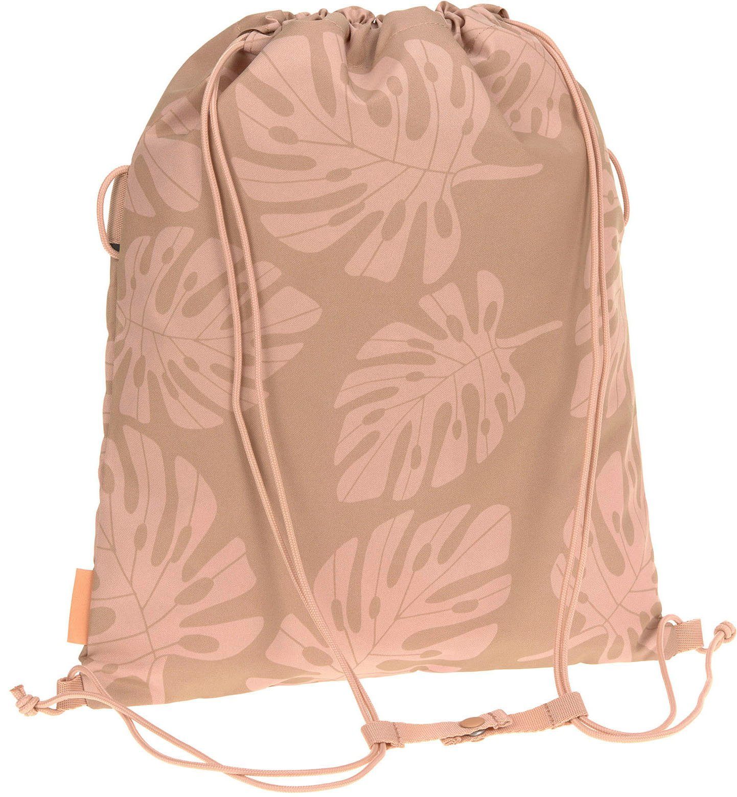LÄSSIG Turnbeutel Bold, leaves caramel, aus günstig online kaufen
