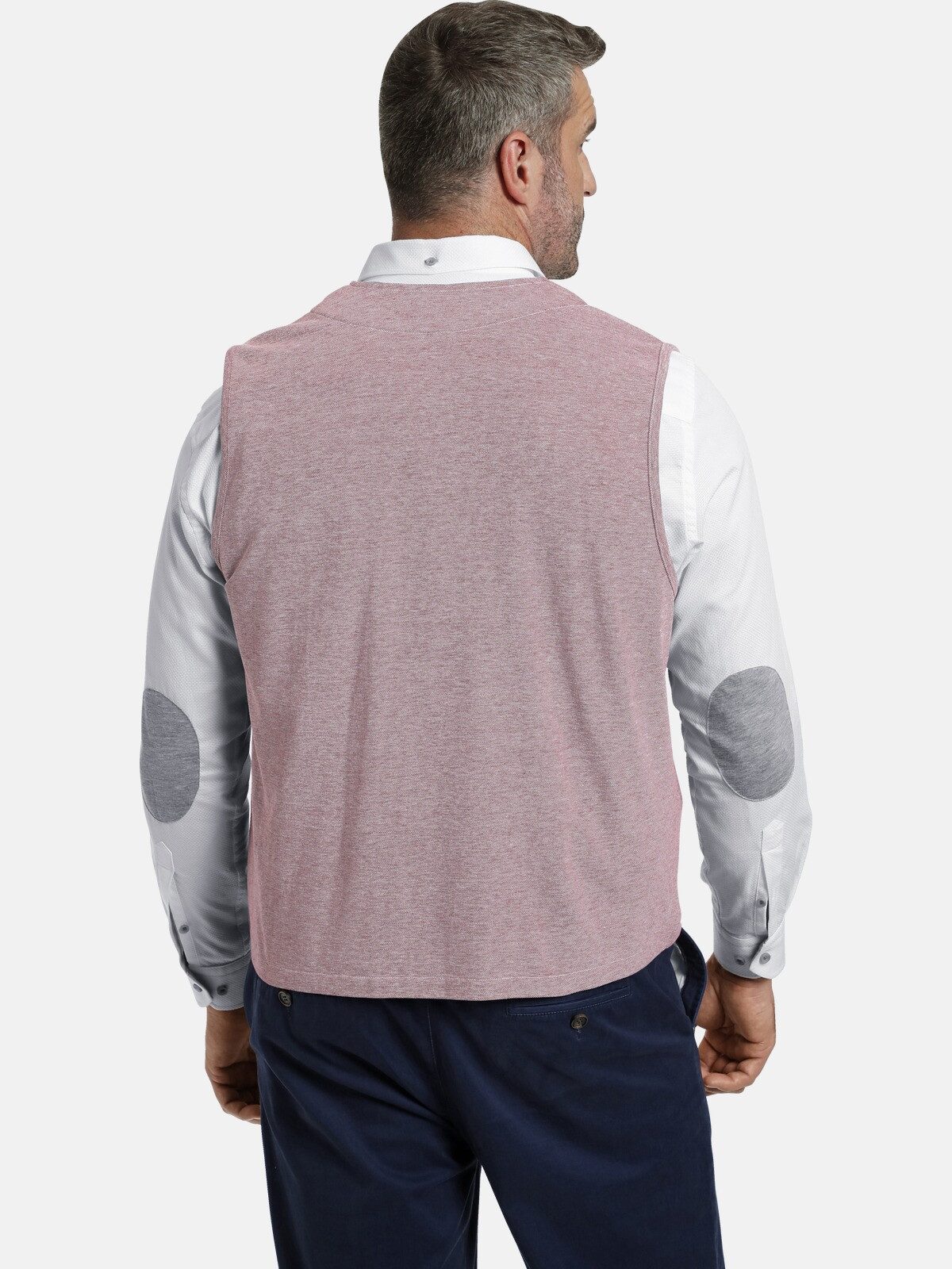 Charles Colby Sweatweste DUKE DAVYN mit Taschen, V-Ausschnitt günstig online kaufen