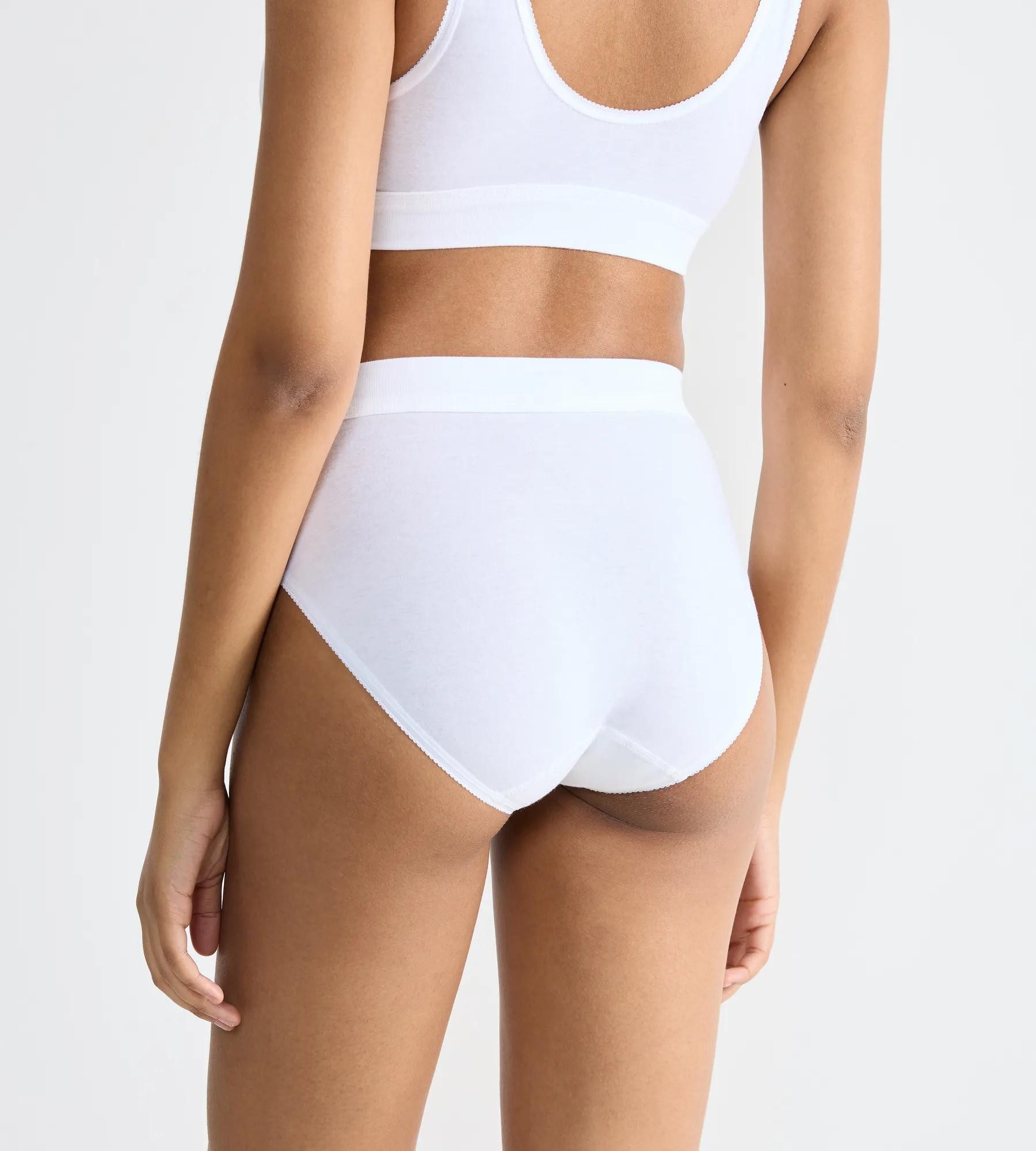 sloggi Tai-Slip Double Comfort T (2er Pack) elastischer nahtloser Bund, hoher Beinausschnitt