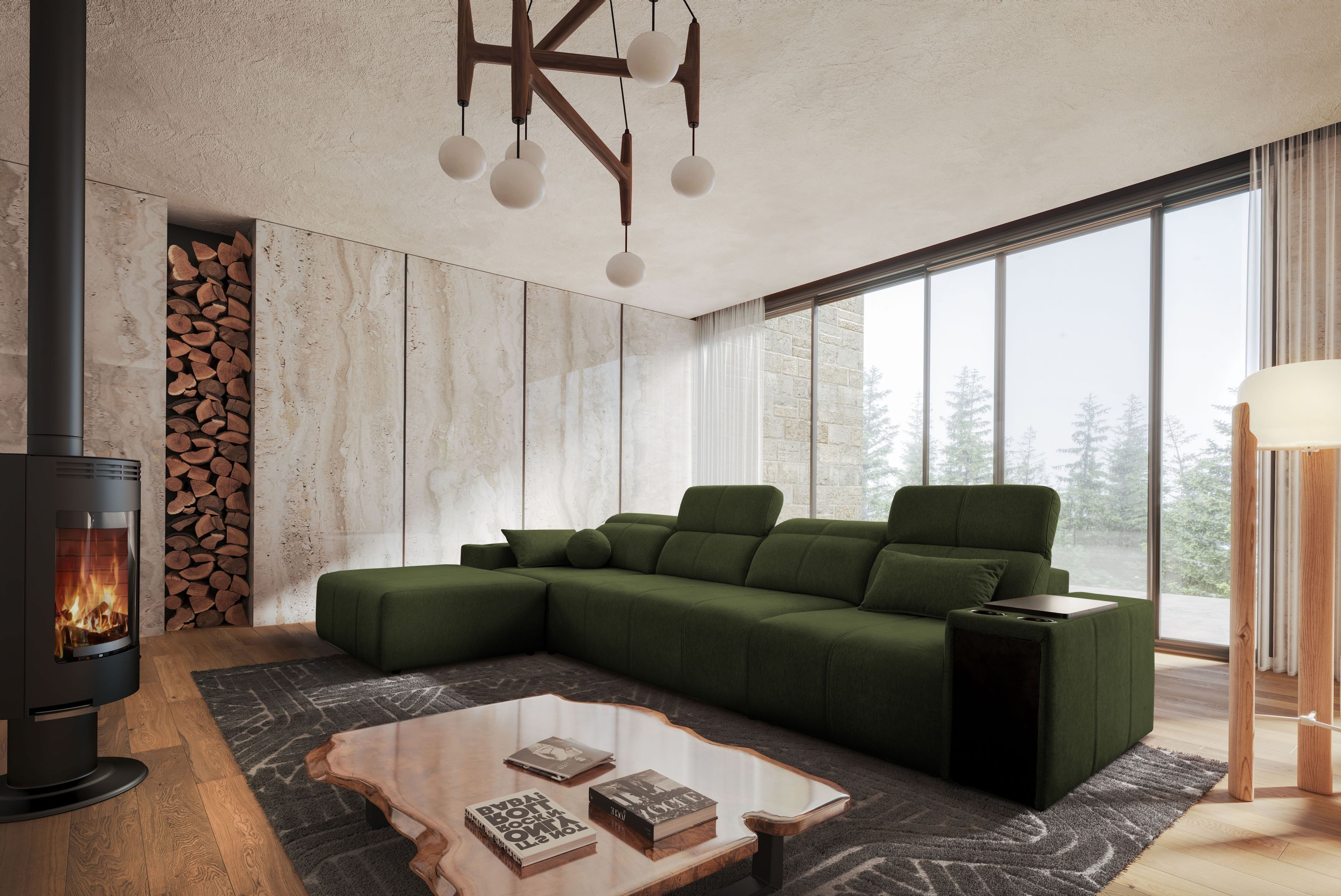 Kaiser Möbel Ecksofa mit Schlaffunktion, USB günstig online kaufen