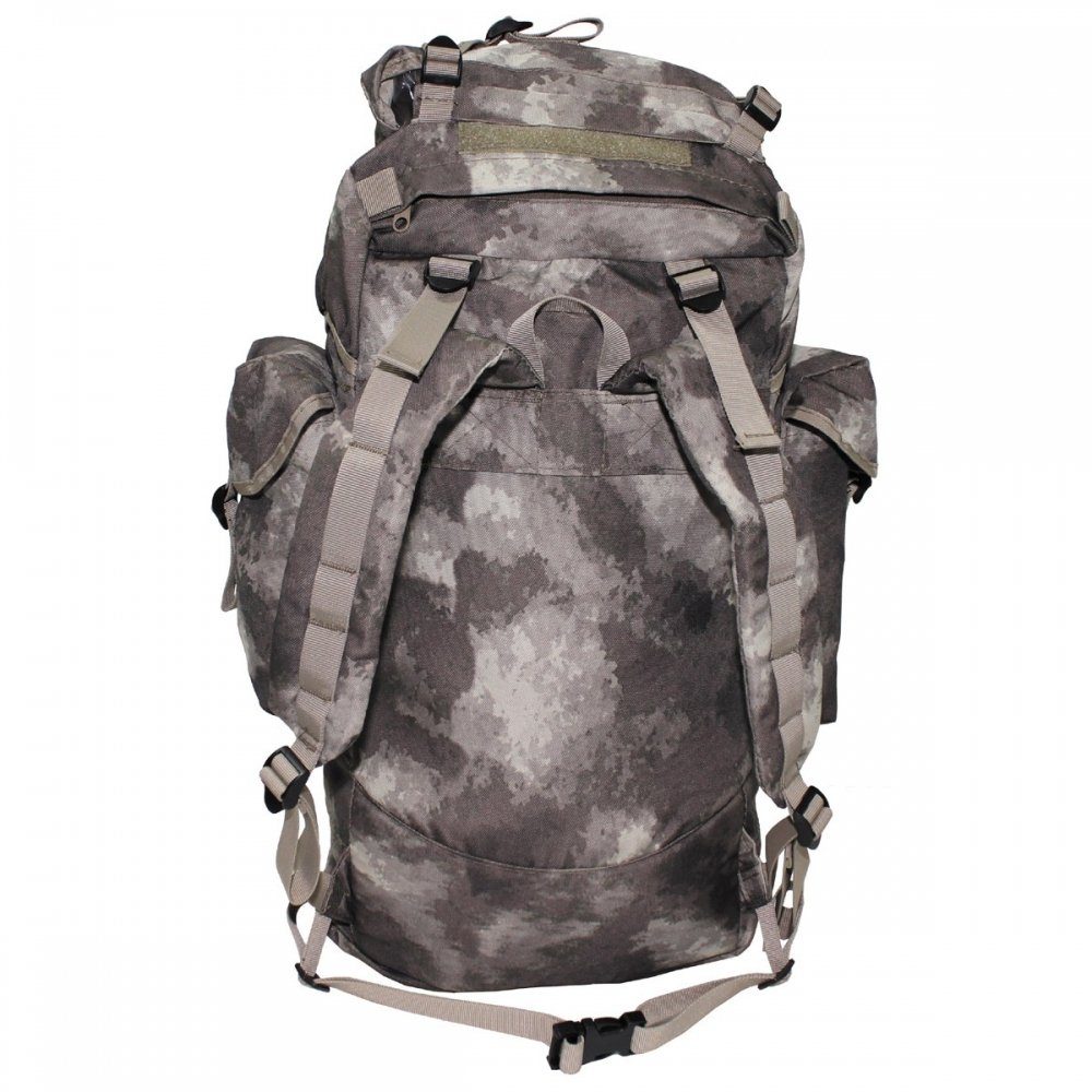 BW Mod. innen MFH (Packung), Kampfrucksack, groß, Wanderrucksack HDT-camo, Alu-Aussteifung