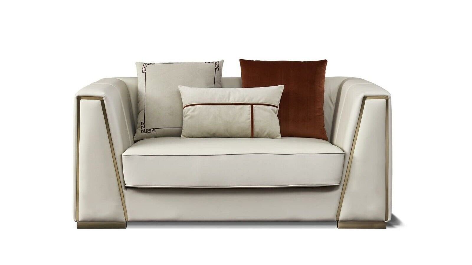 Design Moderner Sofa Sofa, Dreisitzer Couch 3er Sofa Polster JVmoebel