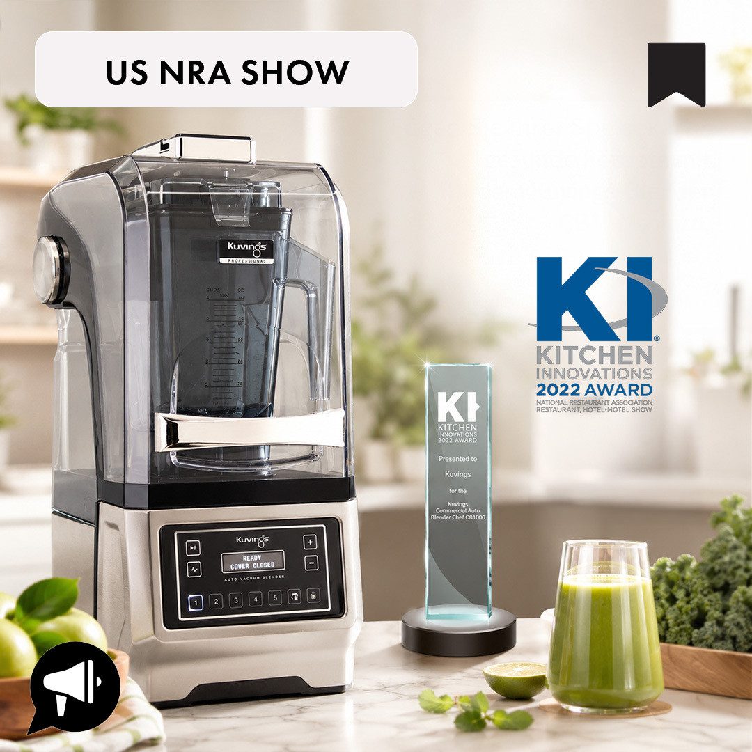 Kuvings Standmixer CB1000 Professional Auto Vakuum Blender, 1700 W, Vakuum-Taste für weniger Oxidation, Bläschen und Schichten – Bild 4 von 5