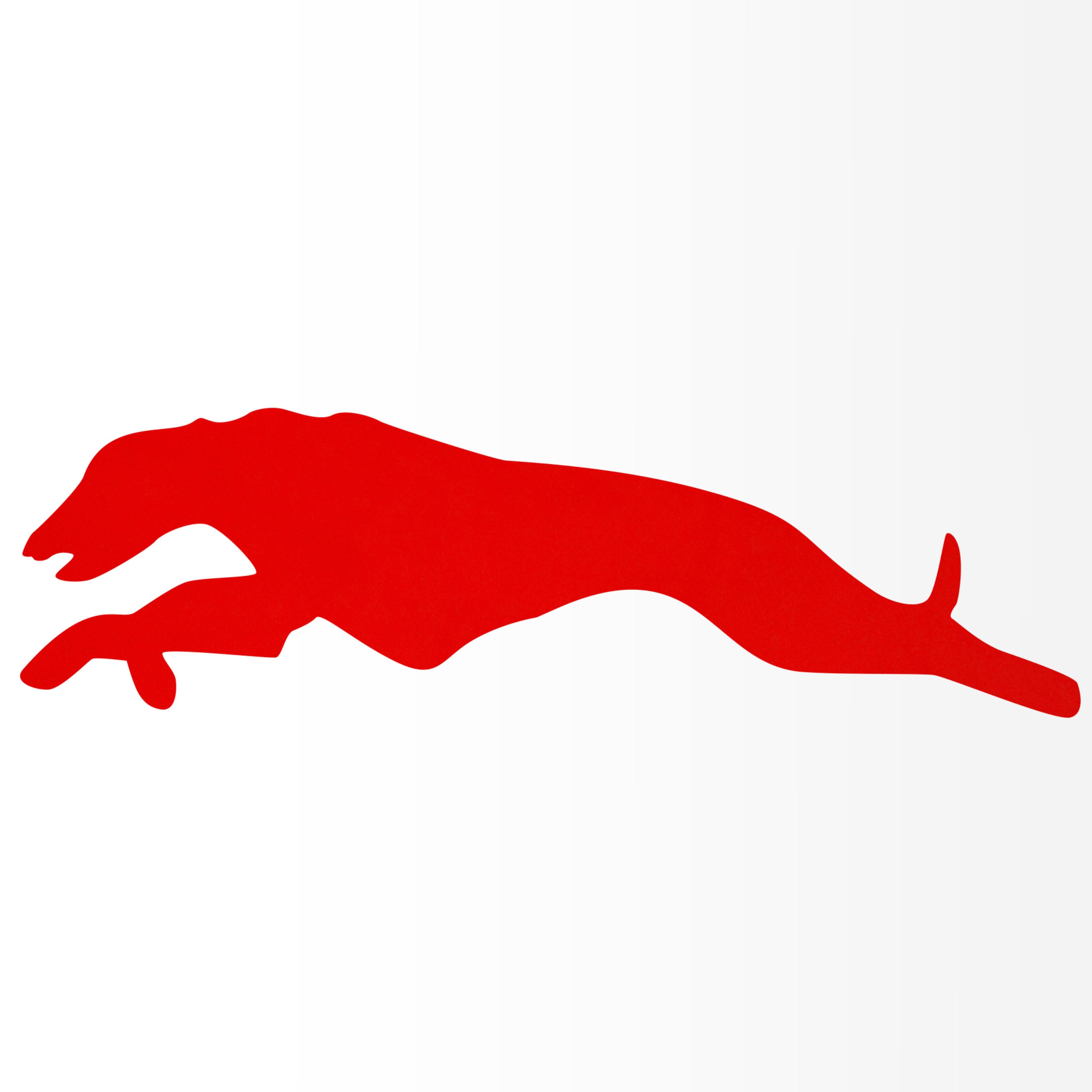 Nomiro Aufkleber Greyhound Run 149 x 40 mm, (1tlg), konturgeschnitten, ohne Hintergrund