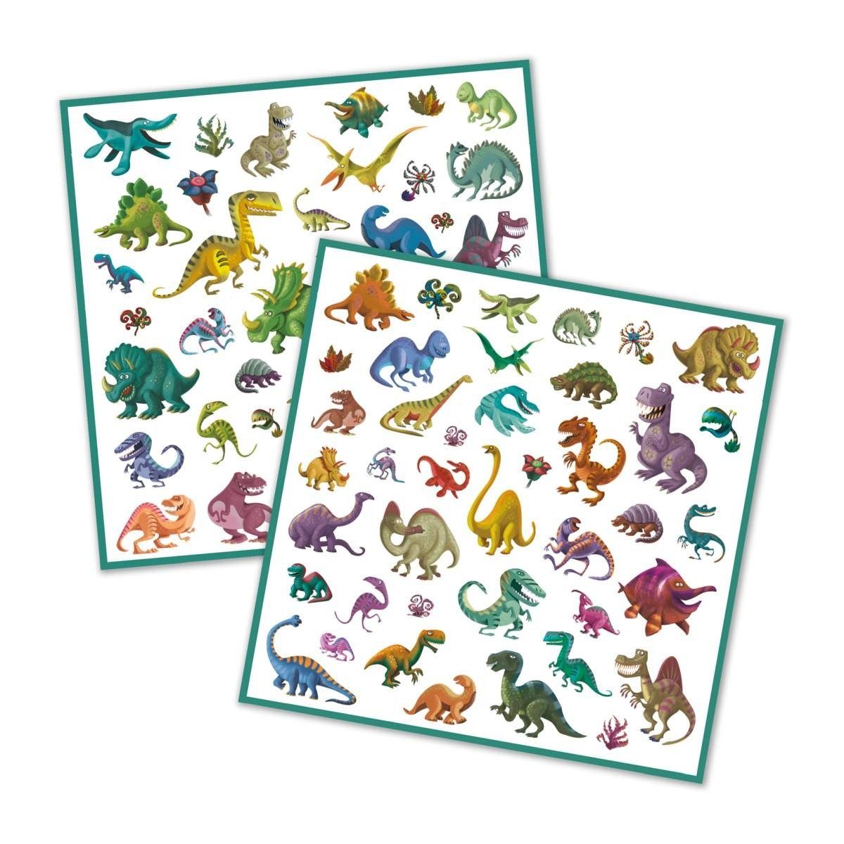 DJECO Sticker 160 DJECO Sticker für Kinder ab 4 Jahren mit tollen Motiven