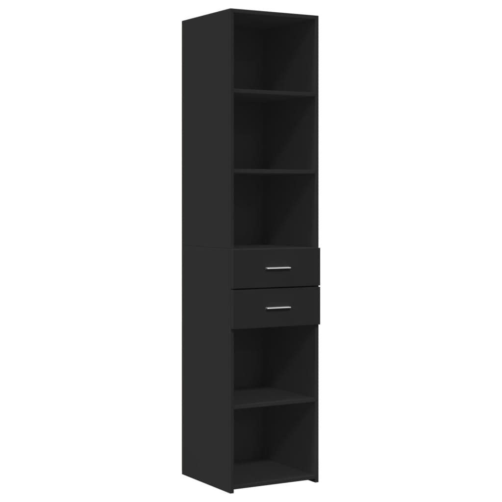vidaXL Highboard Highboard Schwarz 40x42,5x185 cm günstig online kaufen