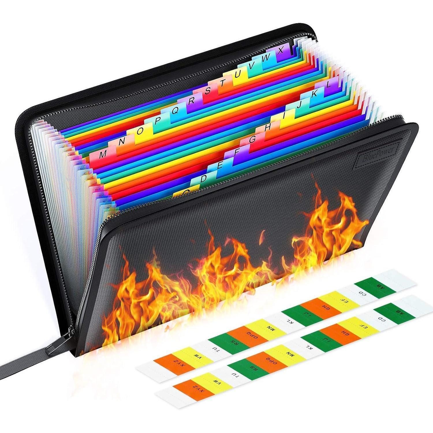 LuxusKollektion Fächermappe Feuerfeste Dokumentenmappe 24 Fächern günstig online kaufen