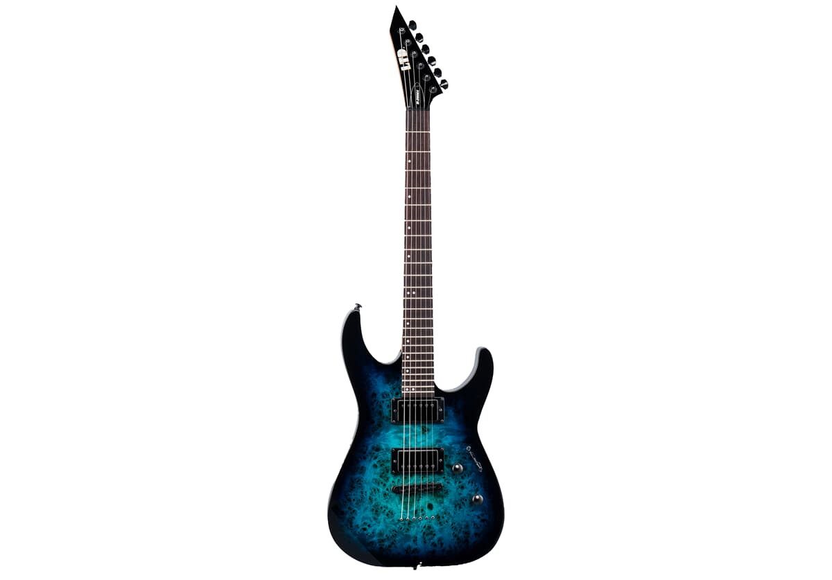 Ltd E-Gitarre ESP LTD M-200DX NT Blue Burst