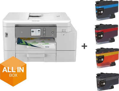 Brother MFC-J4540DWXL Multifunktionsdrucker, (WLAN (Wi-Fi), LAN (Ethernet), NFC, 4-in-1 Tintenmultifunktionsgerät mit WLAN und 3 Jahre Vor-Ort Garantie)