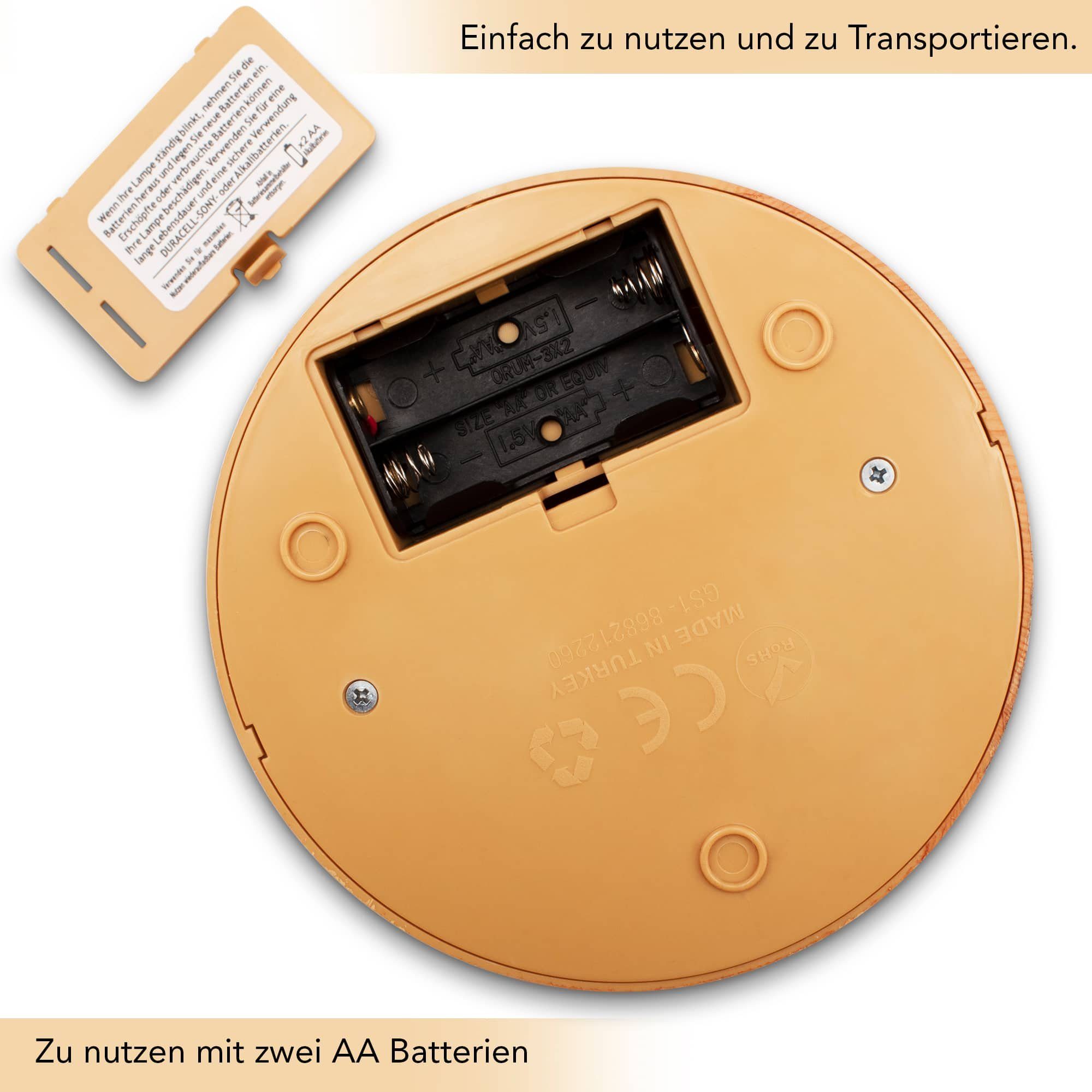 Geschenkelampe Nachttischlampe Fliegendes Herz 3D mehrfarbige Nachtlicht Hochzeitsgeschenk, Leuchte 7 Farben fest integriert, Valentinstagsgeschenk für Ehefrau, Sie, Partner, Freundin