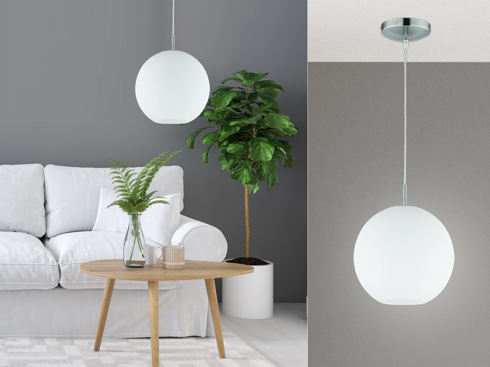 Reality Leuchten LED Pendelleuchte, Dimmfunktion, LED günstig online kaufen