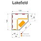Dewello Infrarotkabine »Lakefield 2«, BxTxH: 120 x 120 x 190 cm, 50 mm, für bis zu 2 Personen, Bild 8
