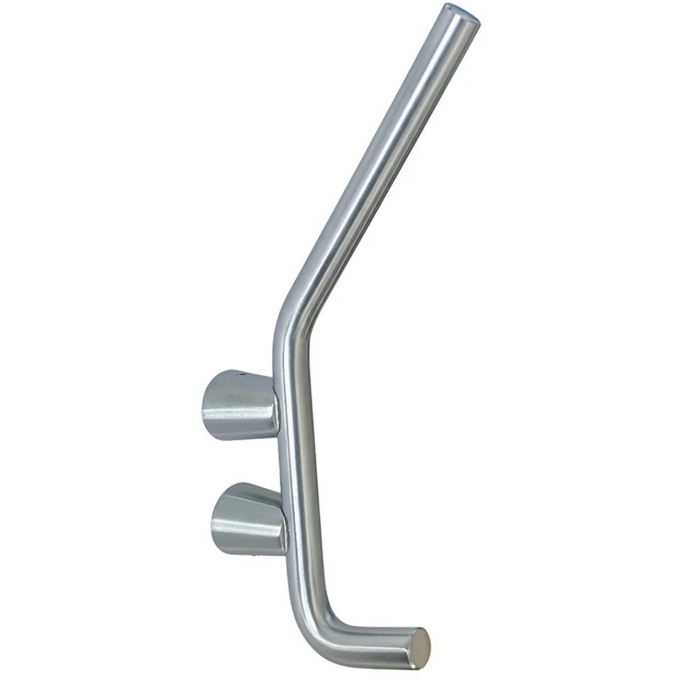Jürgen Schwerter Hakendesign Kleiderhaken groß und klein, Edelstahl/Eisen, Modernes Design in Chrom (Matt/Glanz), Wand, (Packung)