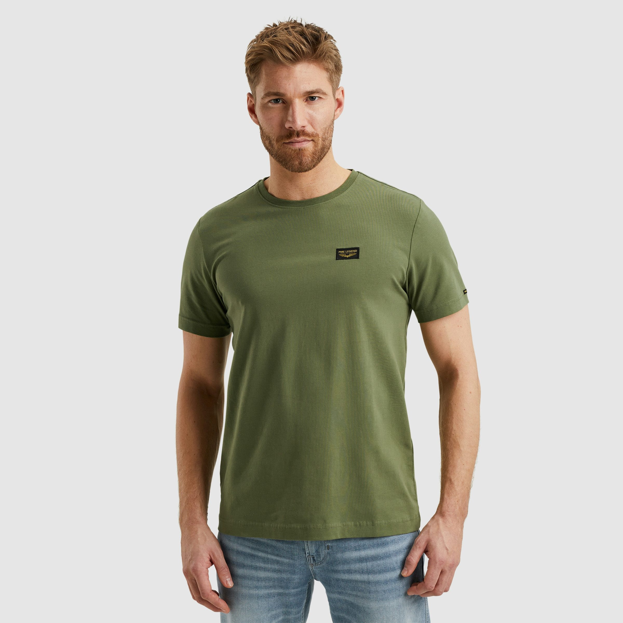 PME LEGEND T-Shirt mit Logobadge günstig online kaufen