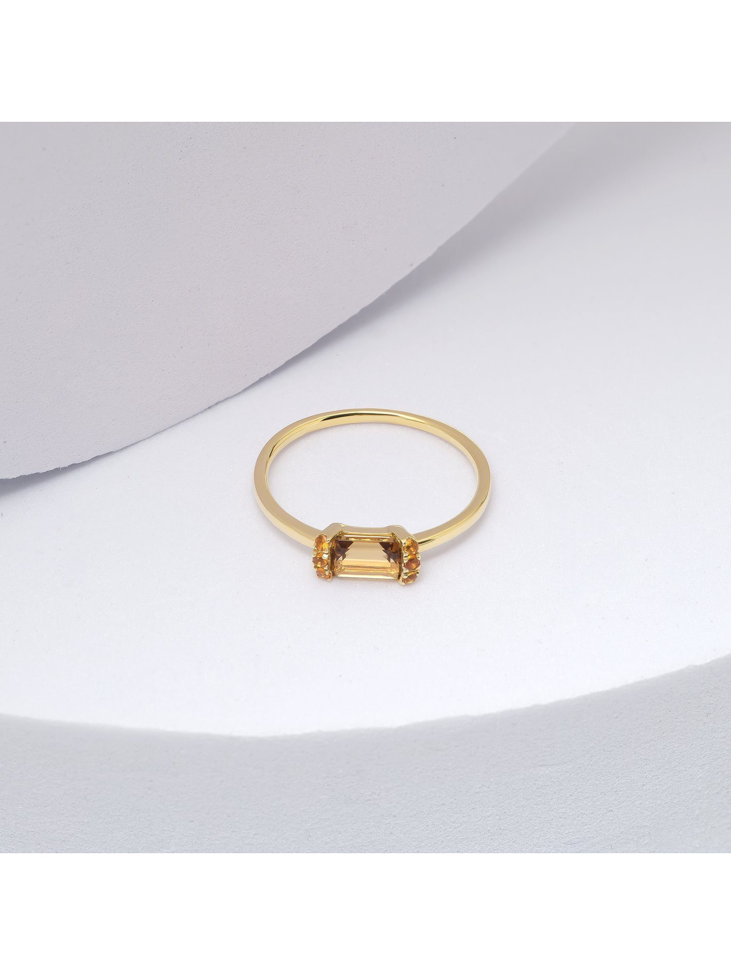 CHRIST Goldring CHRIST Damen-Damenring 1 Farbstein günstig online kaufen