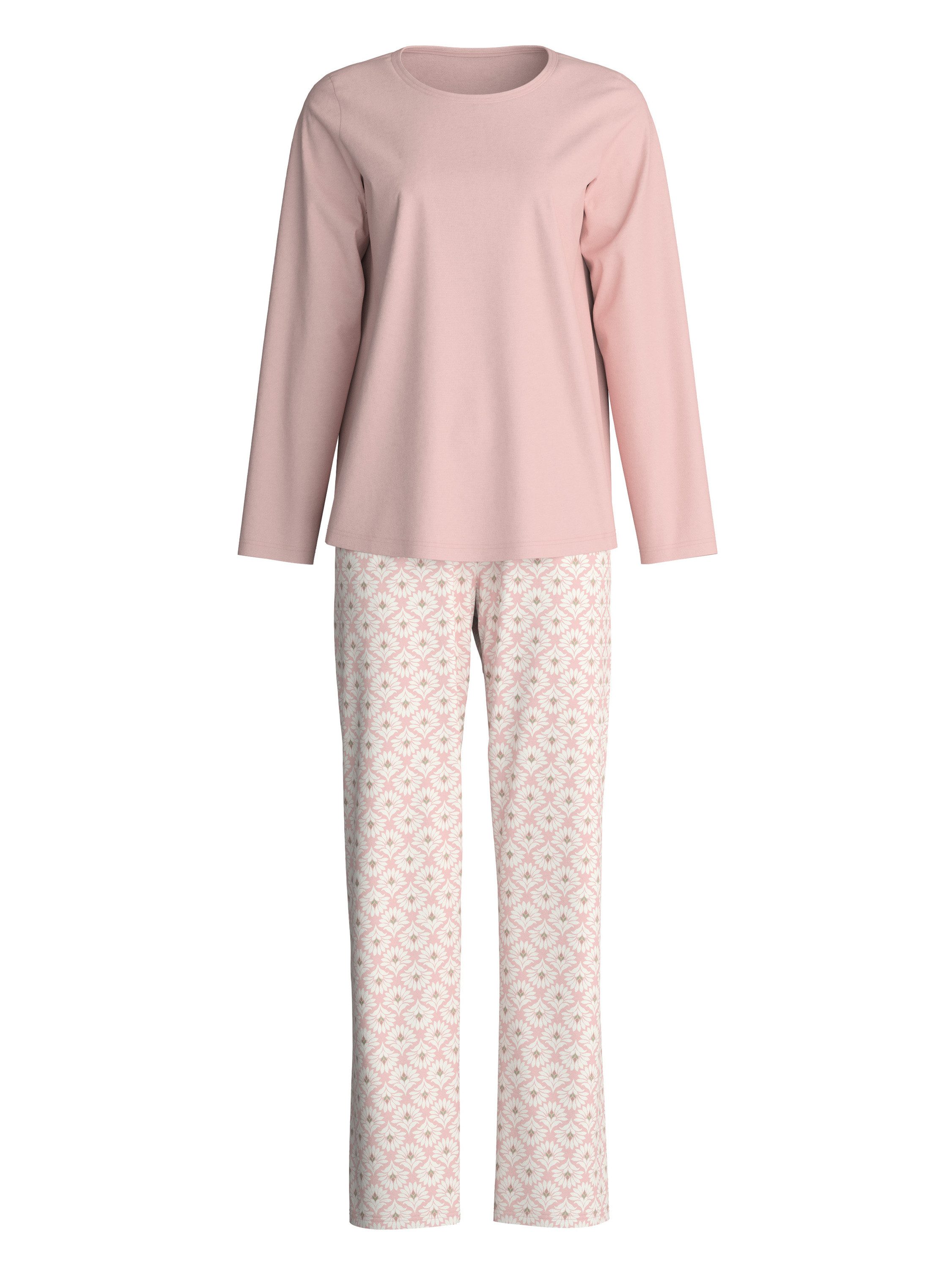 CALIDA Pyjama Graphic Nights Damen (2 tlg) weich, angenehm leicht und bequem