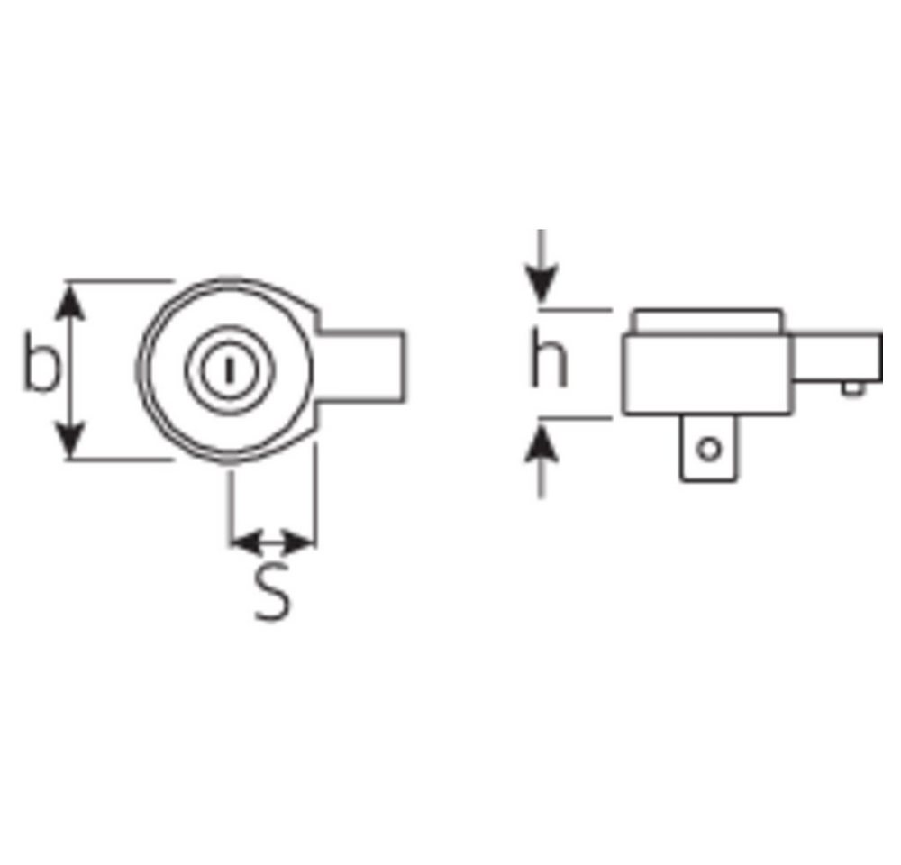 Thumbnail - Stahlwille Drehmomentschlüssel Stahlwille 735/5 58250005 Einsteckknarre 3/8" (10 mm)