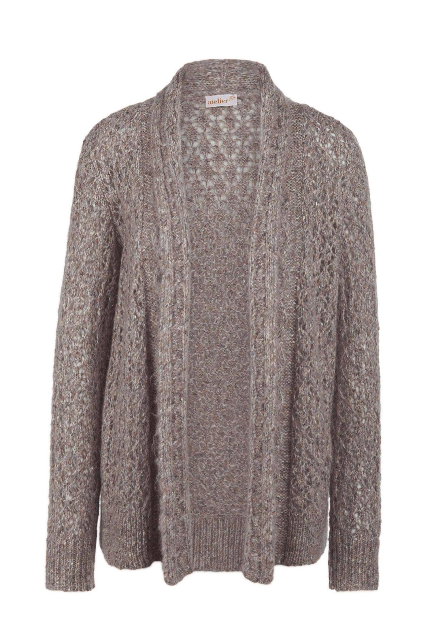 Strickjacke Trageangenehme offene Strickjacke