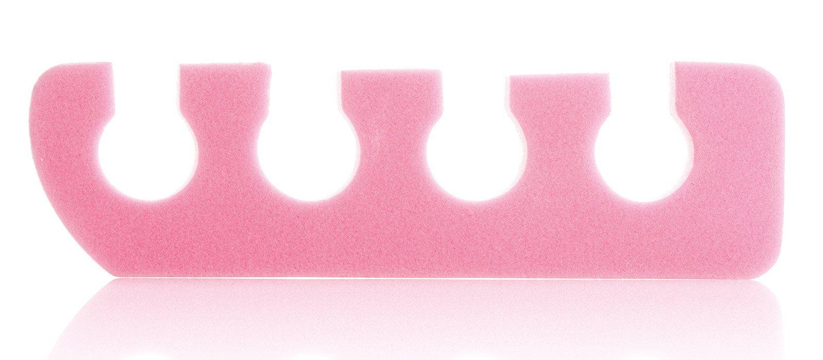 Kosmetex 20 Pink Nagel die für Zehentrenner Fußnagellackierung, Paar,