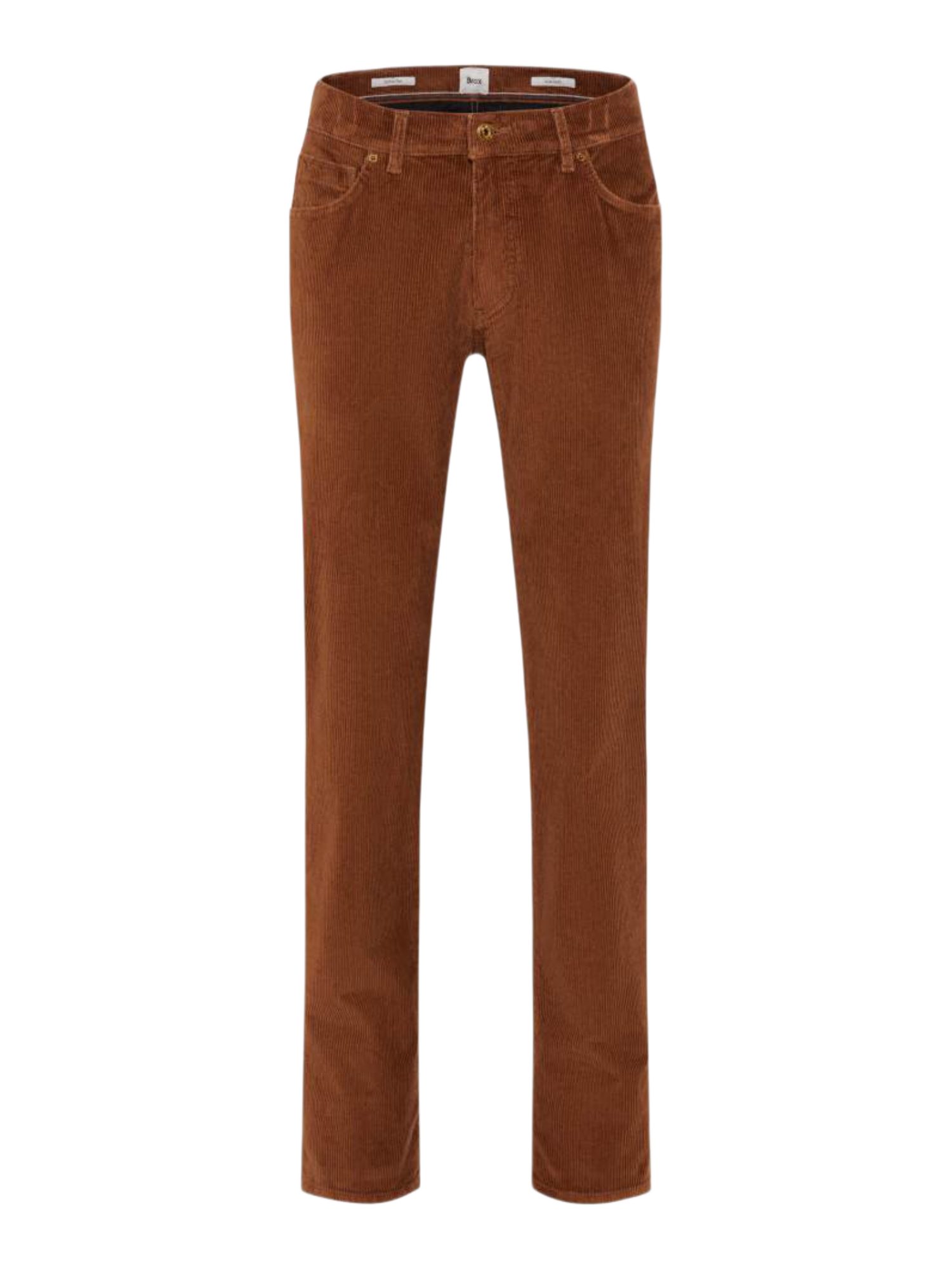 Brax Cordhose braun, Casual, Baumwolle, Unifarben, Regular Fit, Mittel