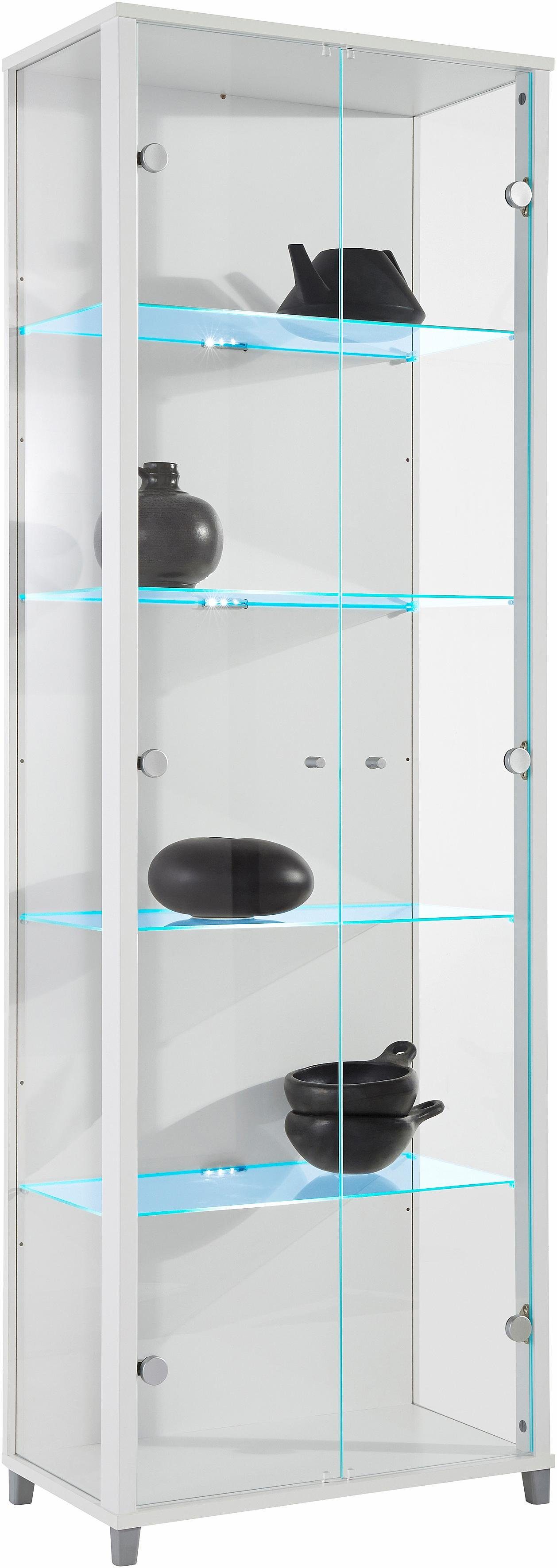 fif möbel Vitrine OPTIMA Standvitrine/Glasvitrine 2x günstig online kaufen