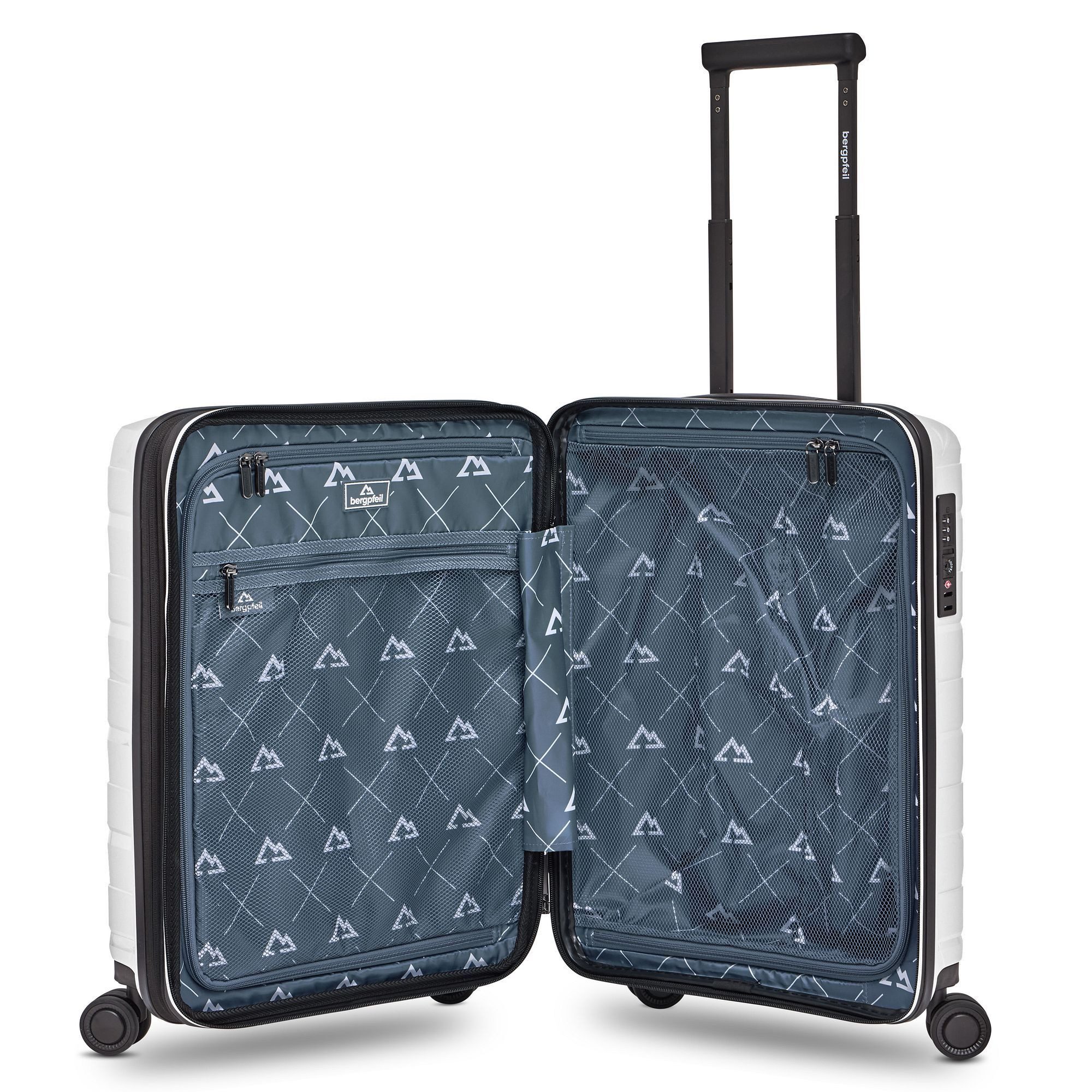 Bergpfeil Trolley Travel 4 Rollen Kabinentrolley S 55 cm mit Dehnfalte – Bild 5 von 5
