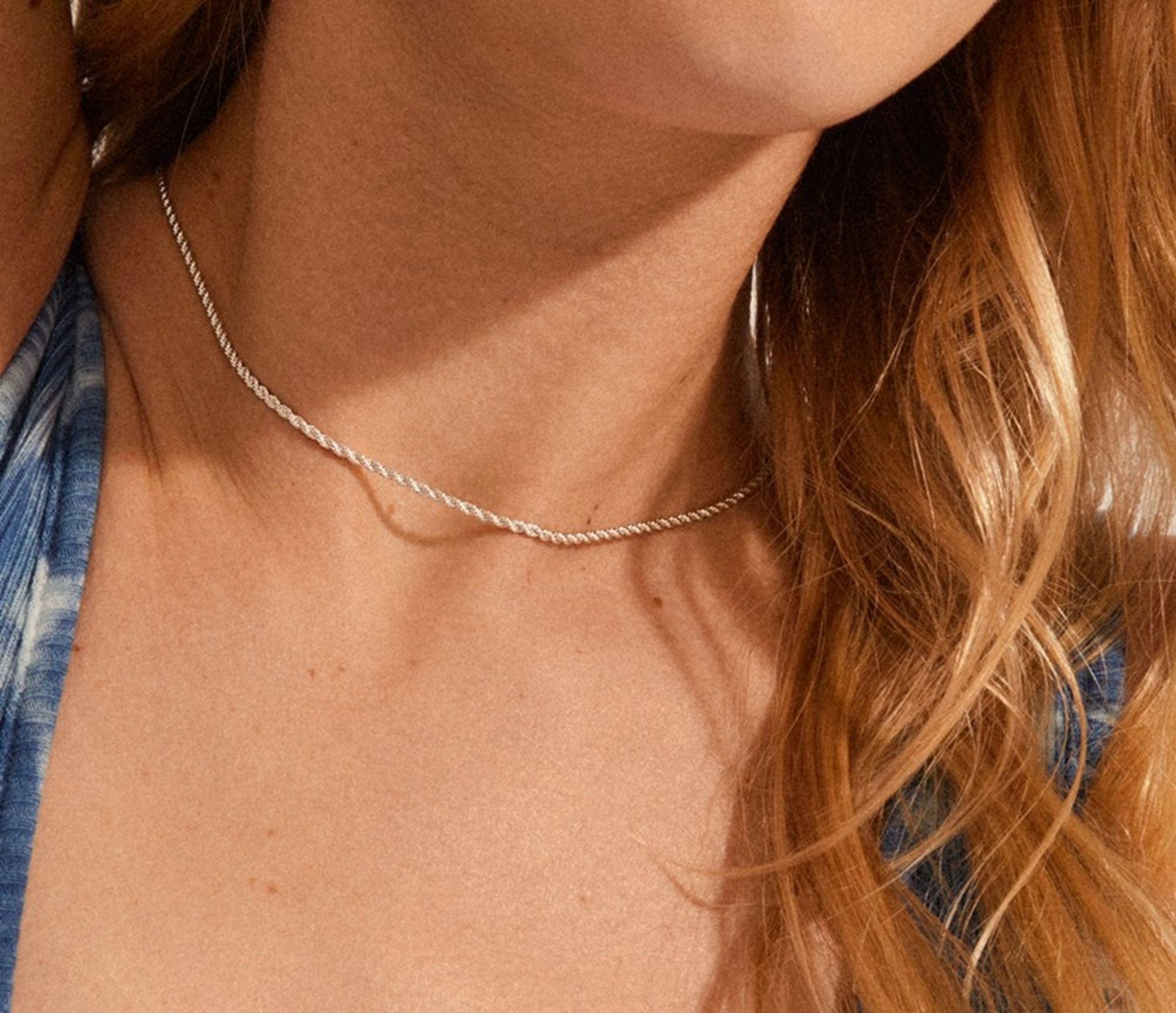 Pilgrim Silberkette PAM robe chain