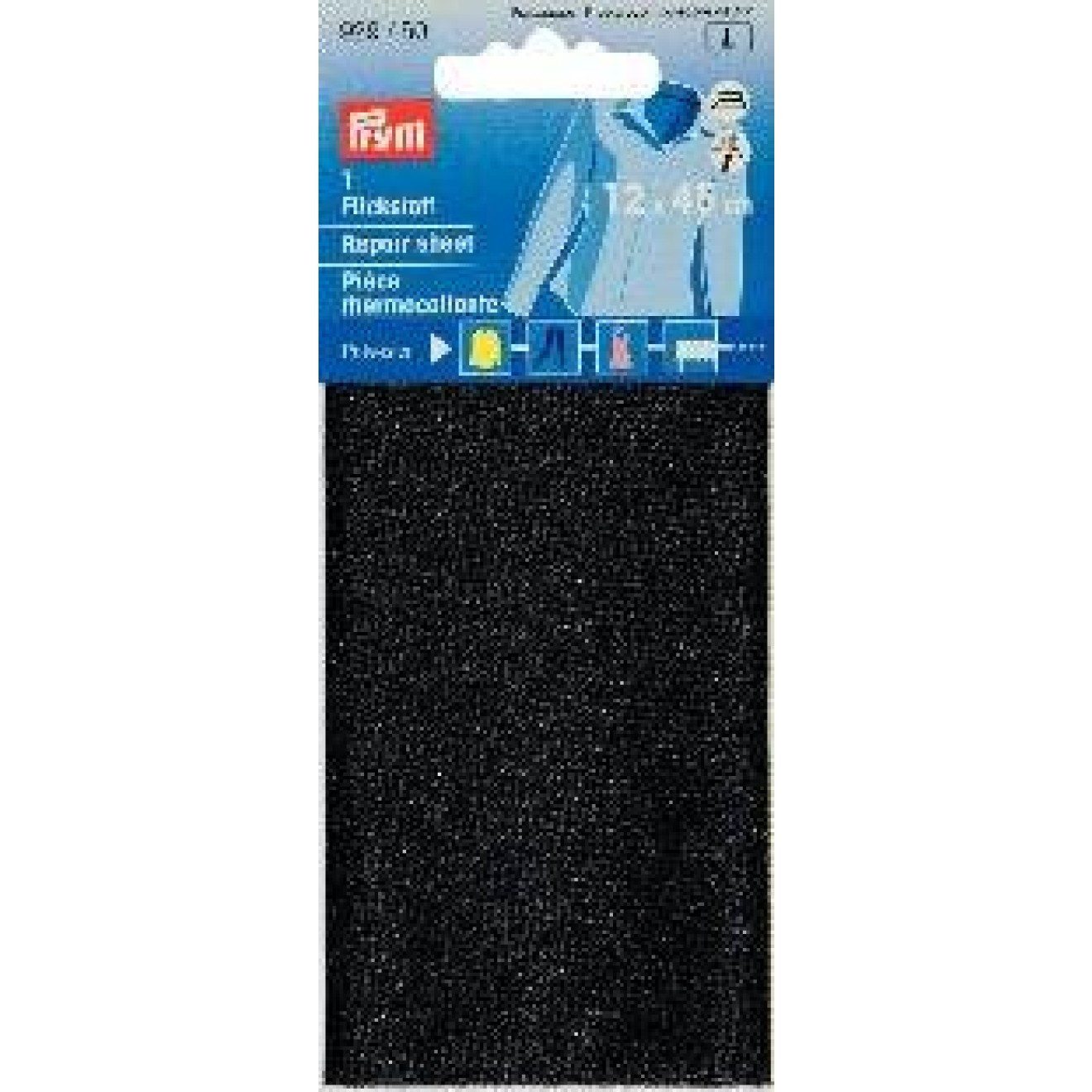 Prym Stricknadeln Flickstoff 12x45 cm schwarz