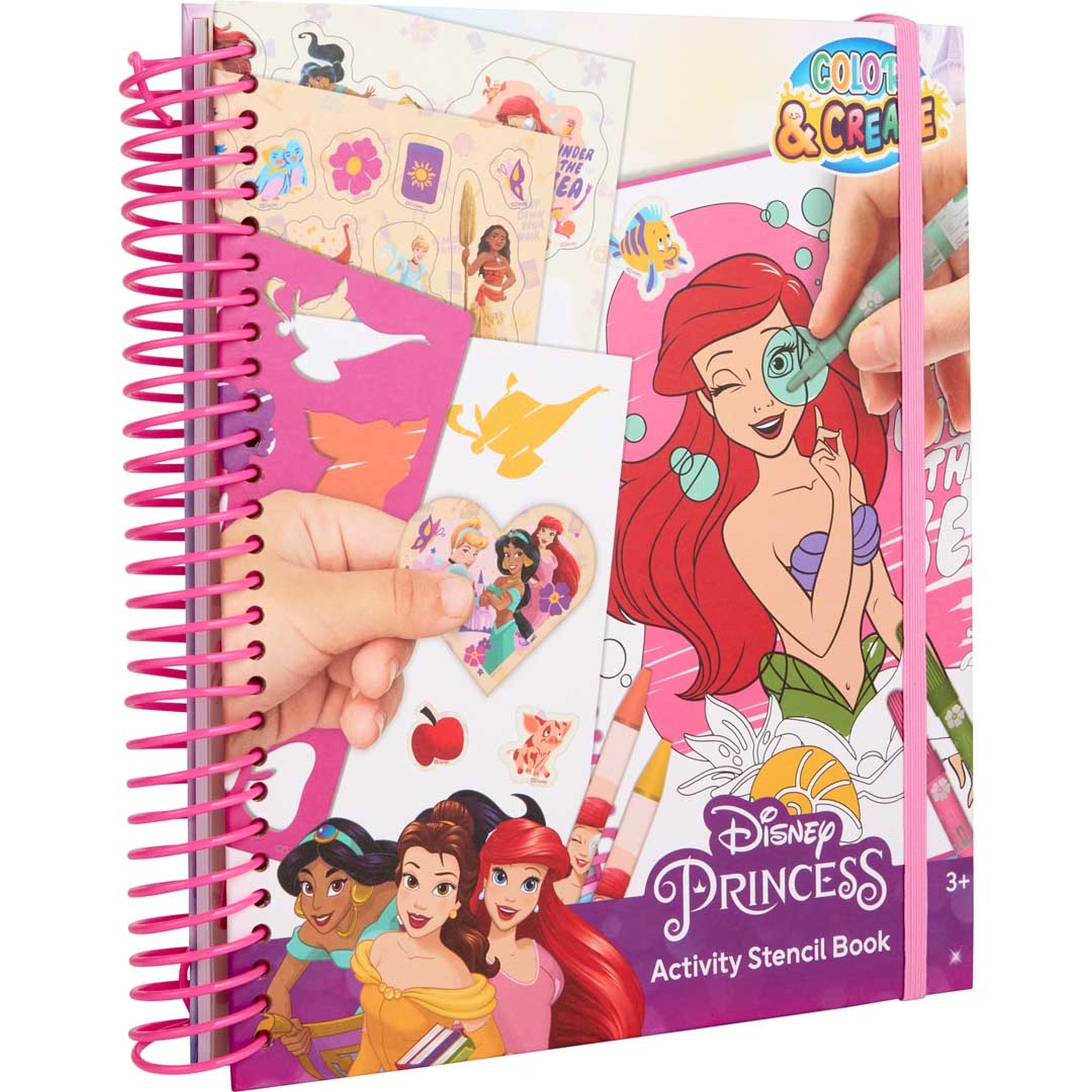 Invento Malvorlage Canenco Disney Princess - Aktivitäten-Malbuch
