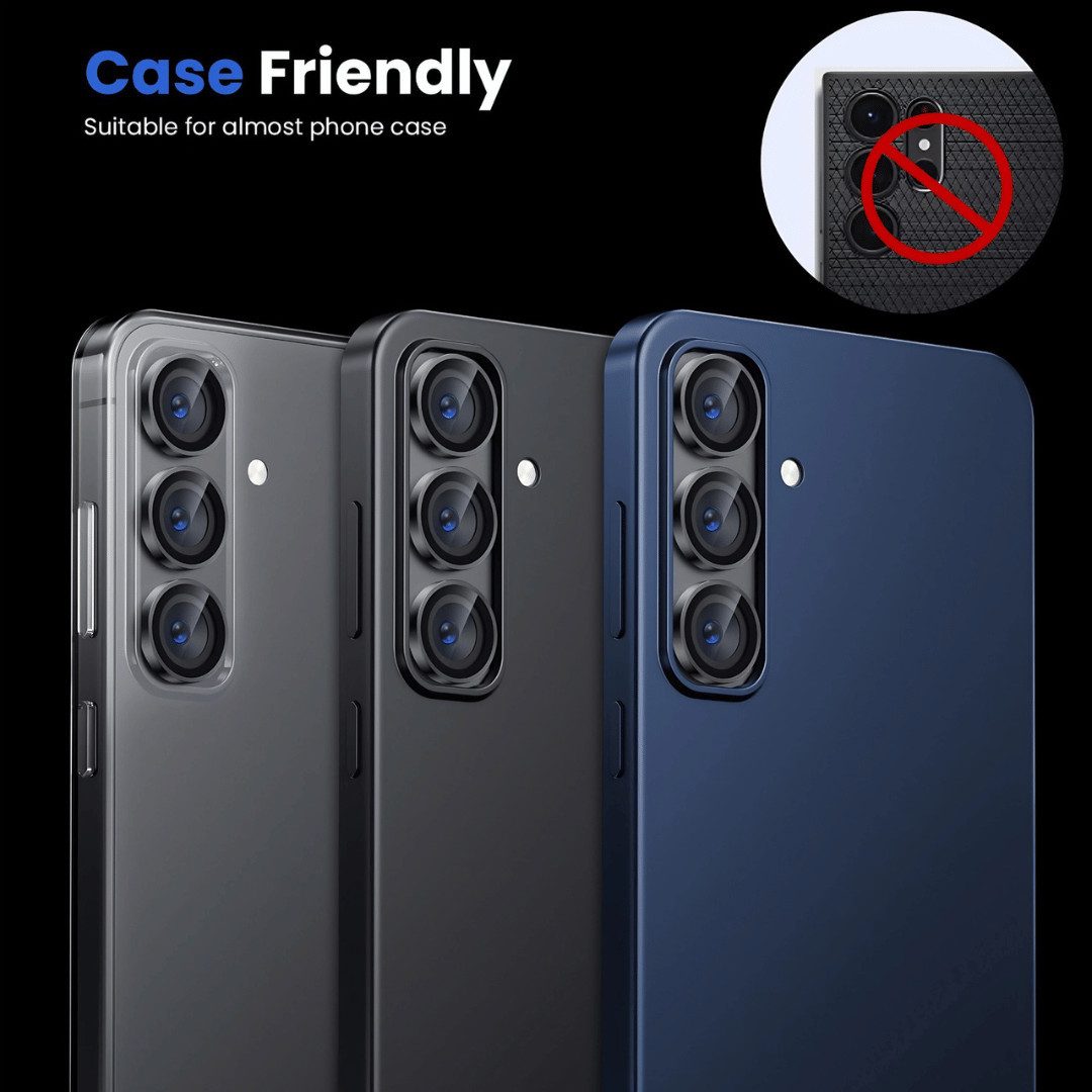 SmartUP Kameraschutzglas für Samsung Galaxy S26 Plus Titan Schutzglas Linse Panzerfolie 3D für Samsung Galaxy S26 Plus, Titan Kameraglas – Bild 5 von 5