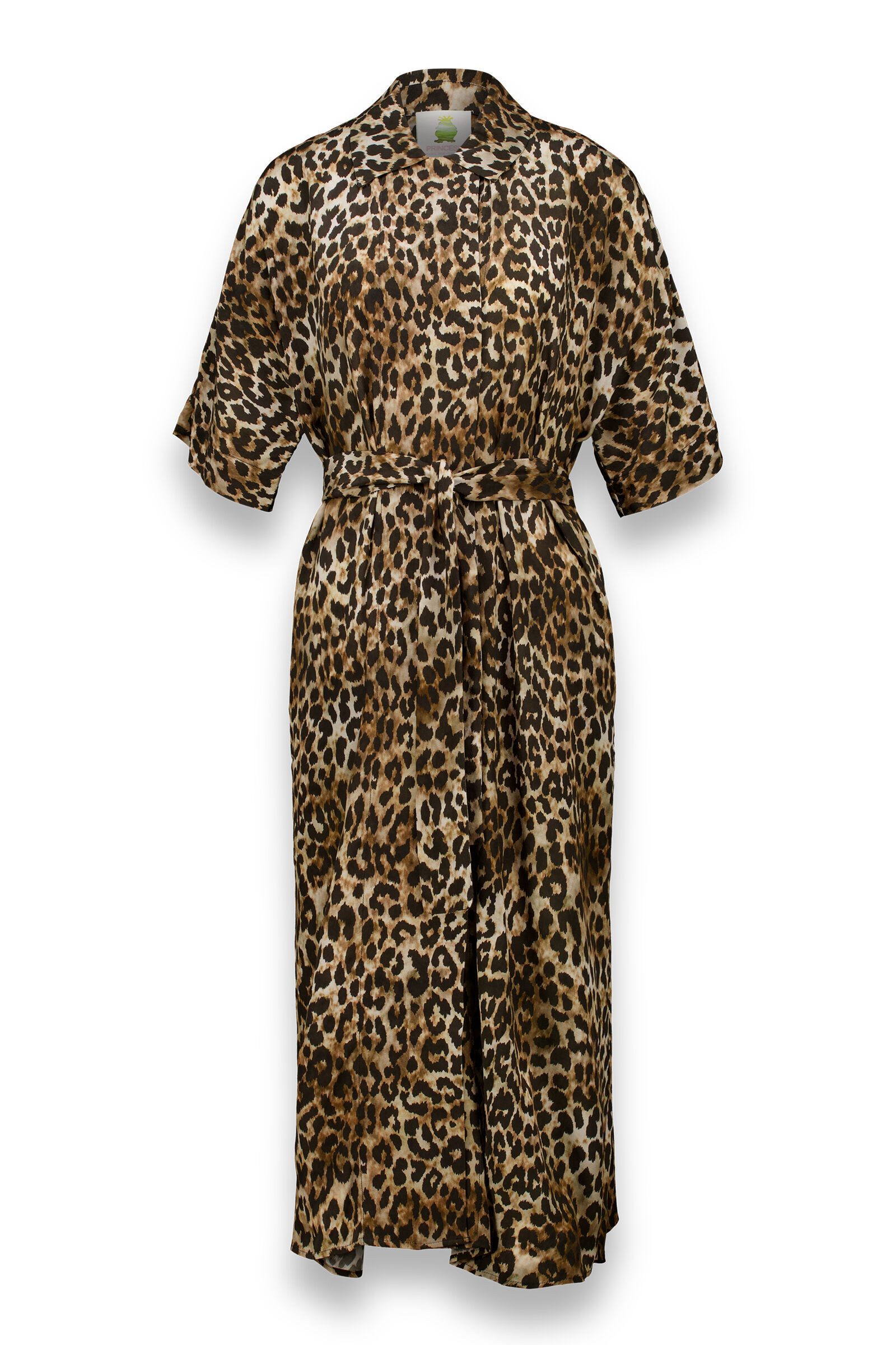 Princess goes Hollywood Blusenkleid mit Allover Leoprint