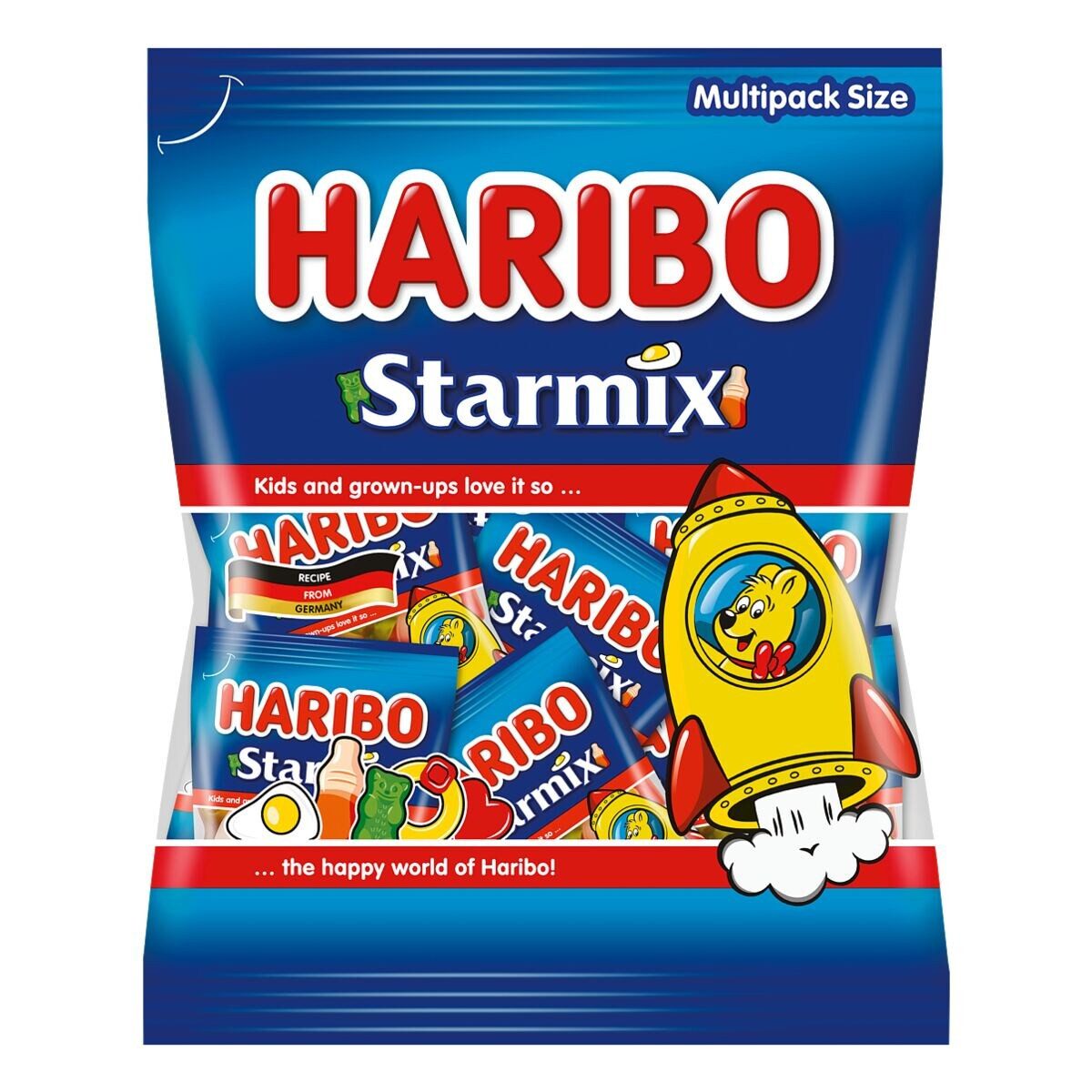 HARIBO Süßigkeit Starmix Minis, 250 g, portioniert