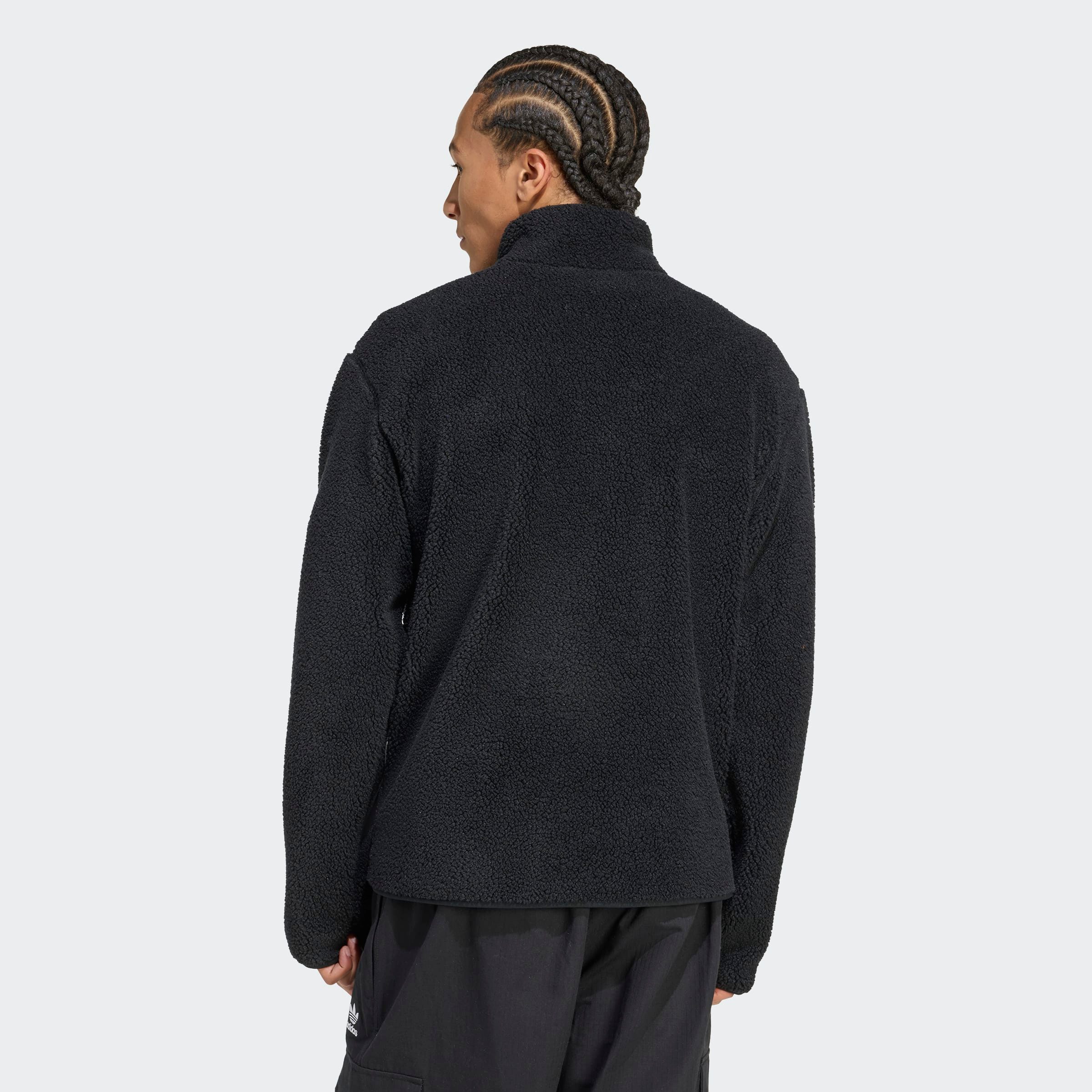 adidas Originals Fleecepullover TREFOIL ESSENTIALS TEDDY FLEECE günstig online kaufen