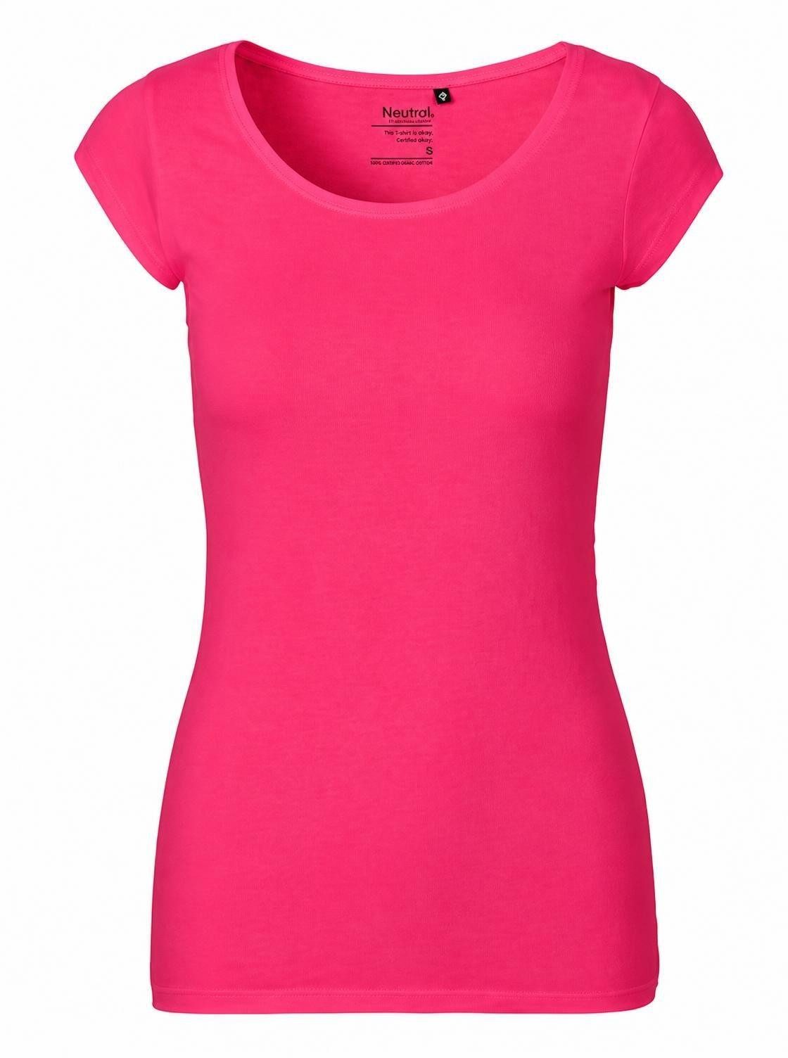 Neutral Rundhalsshirt Damen Roundneck T-Shirt / 100% Fairtrade-Baumwolle