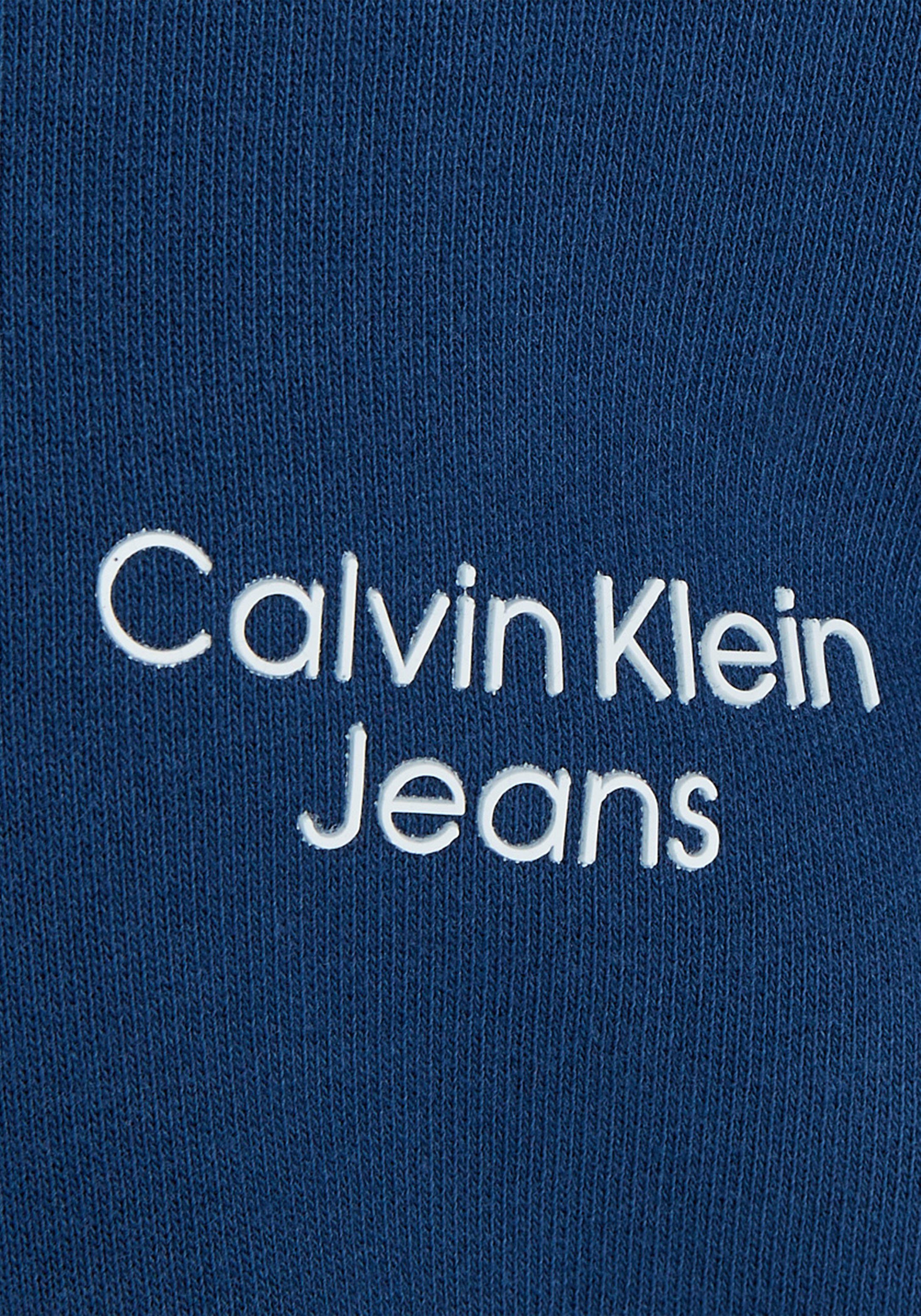 Klein LOGO Jeans Kapuzensweatshirt STACK CKJ Calvin HOODIE