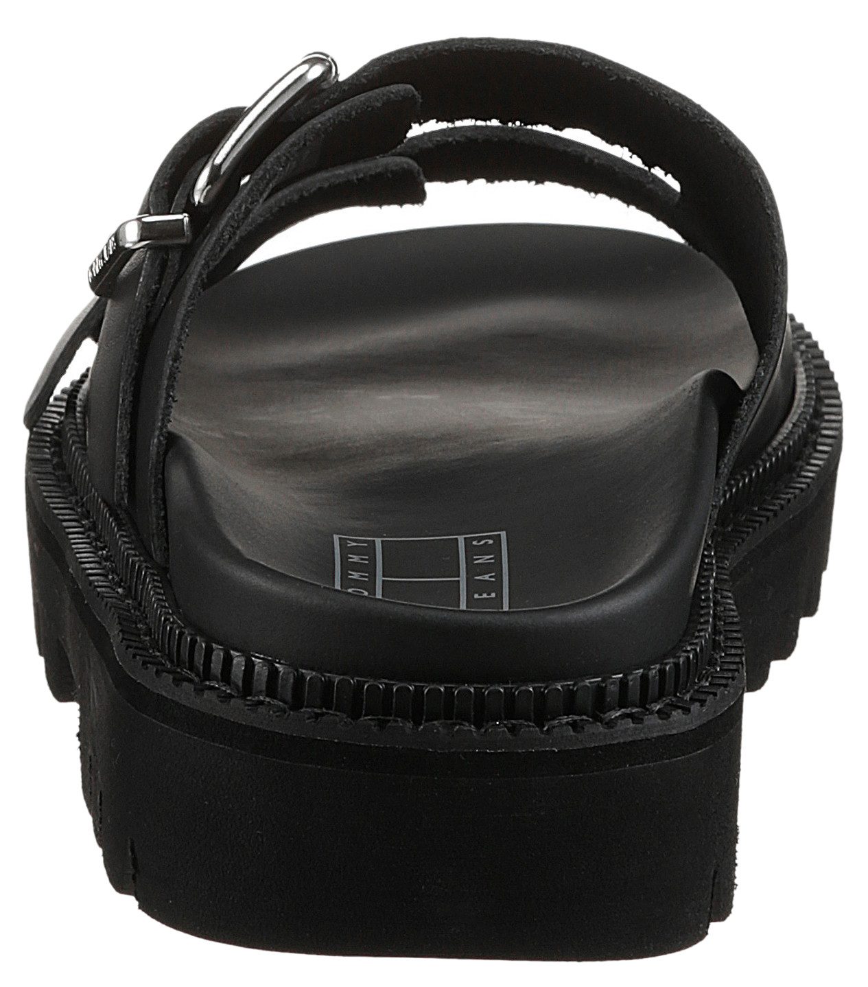 Tommy Jeans TJW DOUBLE STRAP SANDAL Pantolette, Plateau, Sommerschuh, Schlü günstig online kaufen