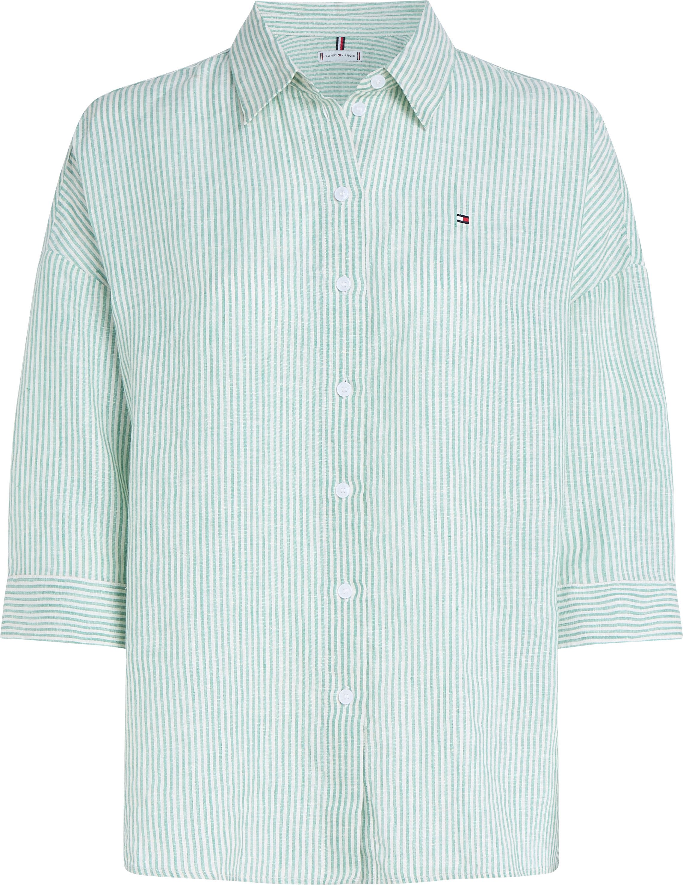 3/4-Arm-Shirt ESS LINEN LOOSE 3-4 SLEEVE SHIRT