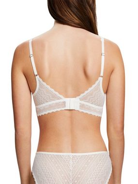 Esprit Bügelloser BH Push-up-BH mit grafischer Spitze