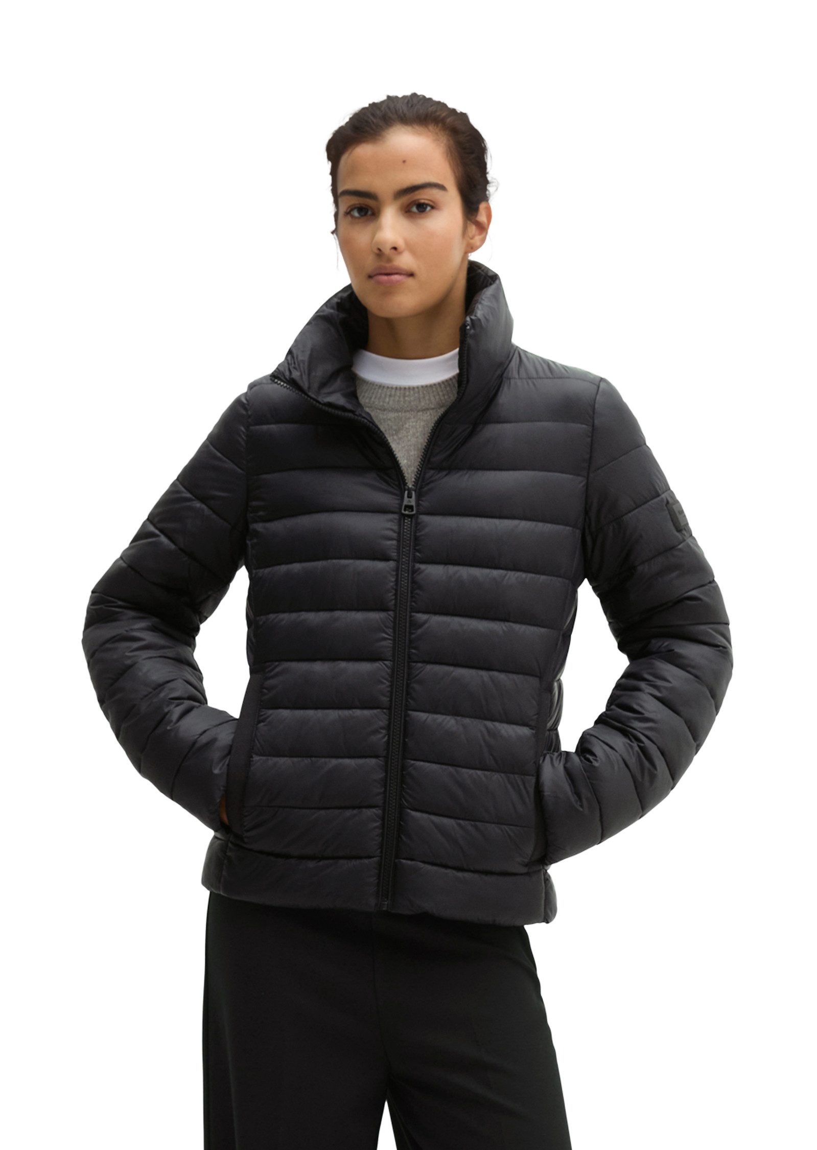 Marc O'Polo Steppjacke fitted mit recycelten Materialien, leicht