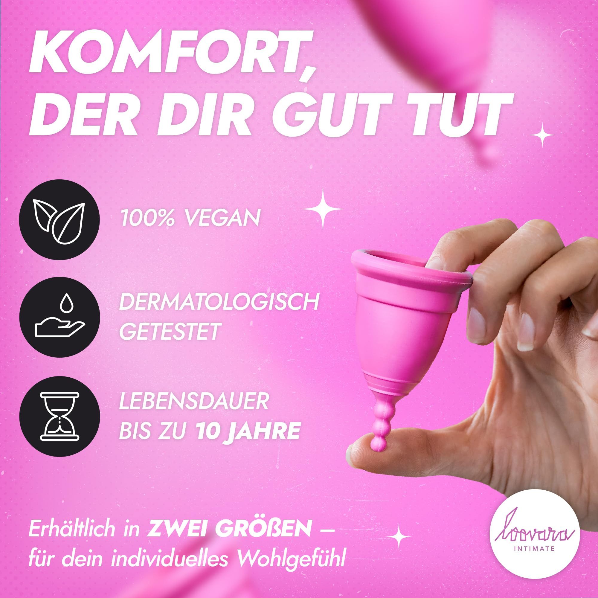 Loovara Menstruationstasse LOOVARA Menstruationstasse, Größe L Gr.