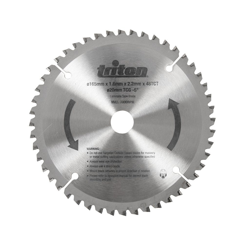 Kreissägeblatt Tauchsägeblatt 165 mm 48 Zähne für triton TTS1400 TTS48TCG