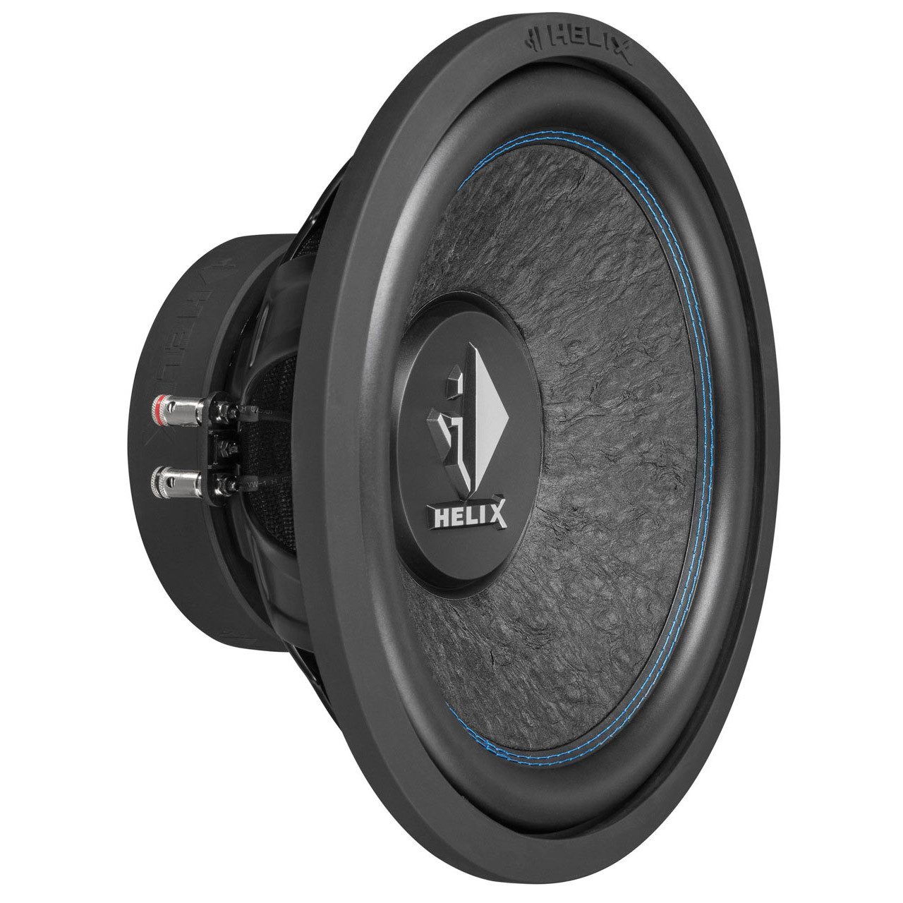 Helix K 12W-SVC2, 300 mm Subwoofer mit 1 x 2 Schwingspule Auto-Subwoofer (300 W, max.: W 30 cm)