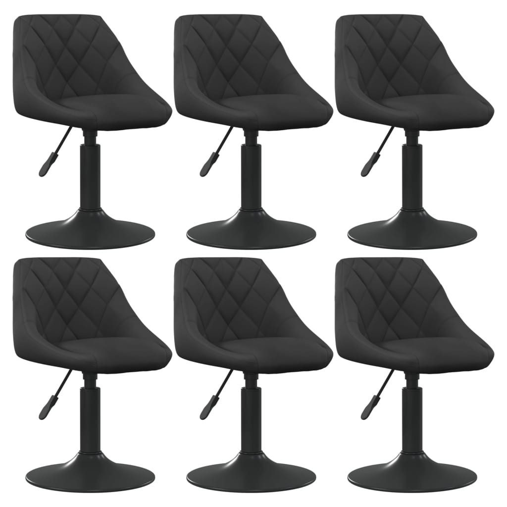 vidaXL Esszimmerstuhl Esszimmerstühle 6 Stk. Drehbar günstig online kaufen